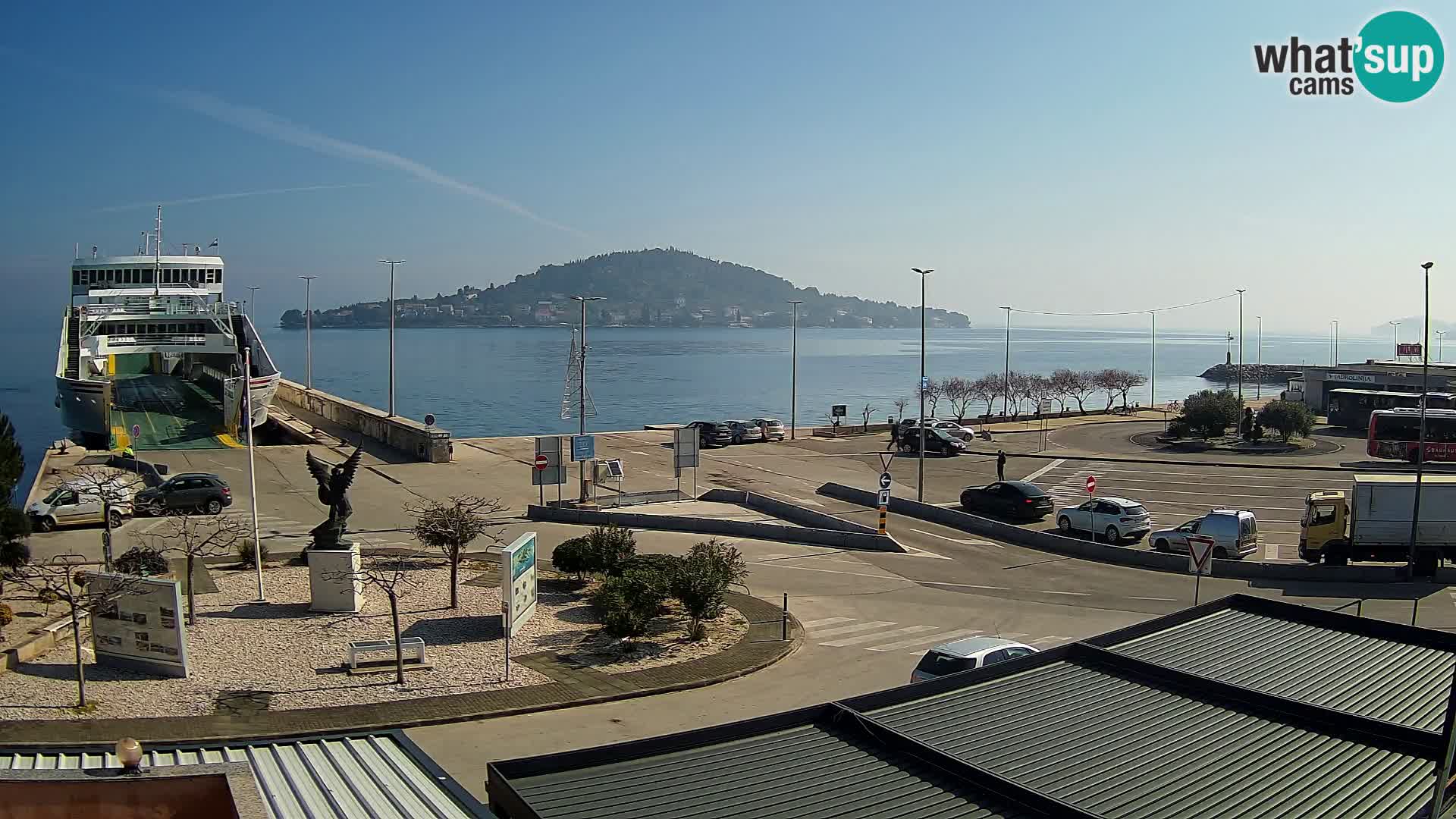 Cámara web UGLJAN – Transportar de Preko a Zadar