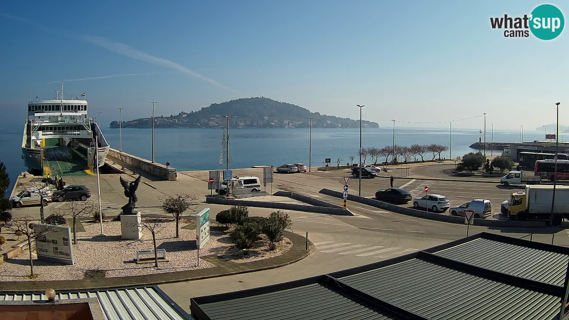 Cámara web UGLJAN – Transportar de Preko a Zadar