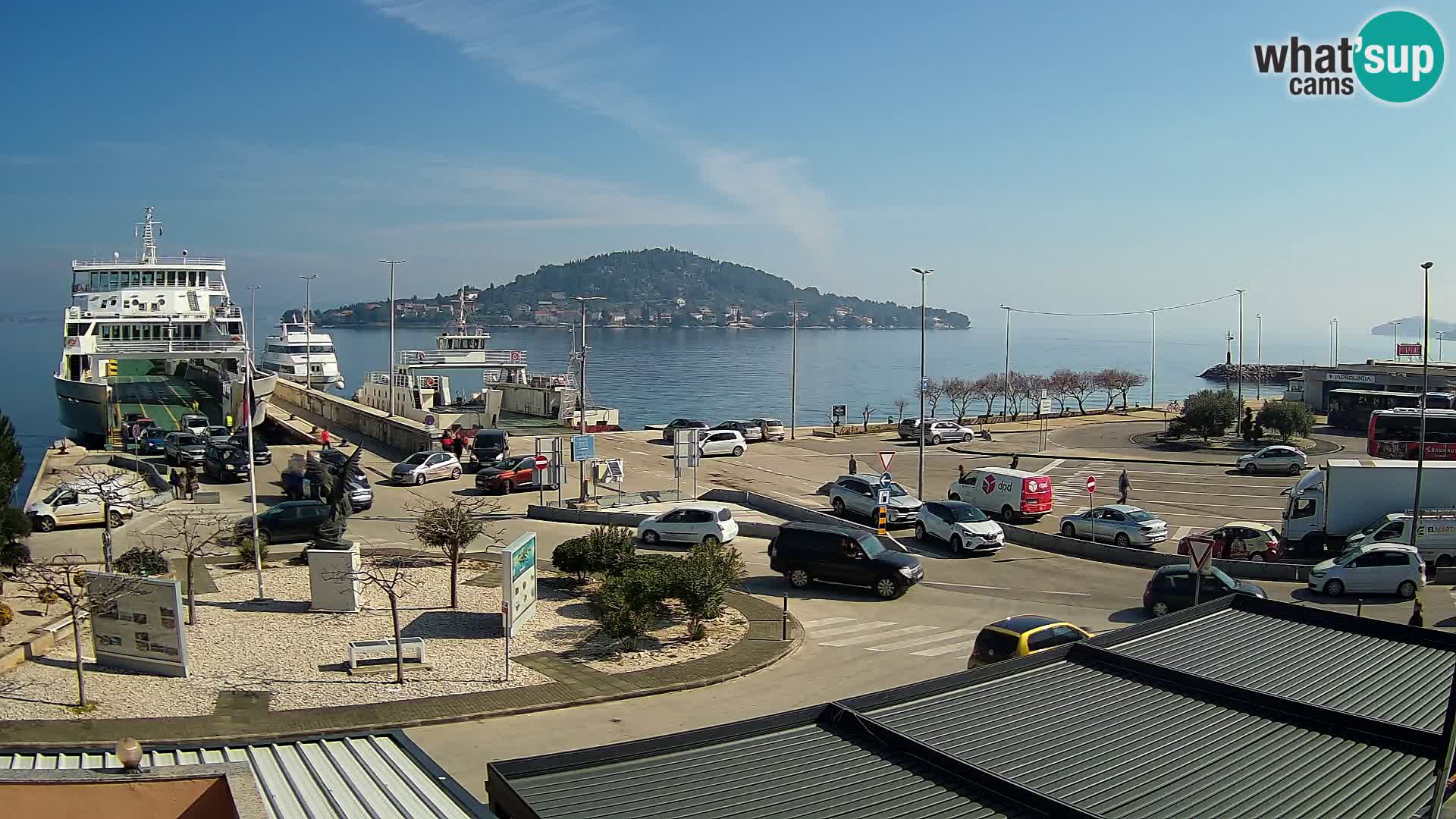 Web cam UGLJAN – Ferry de Preko à Zadar