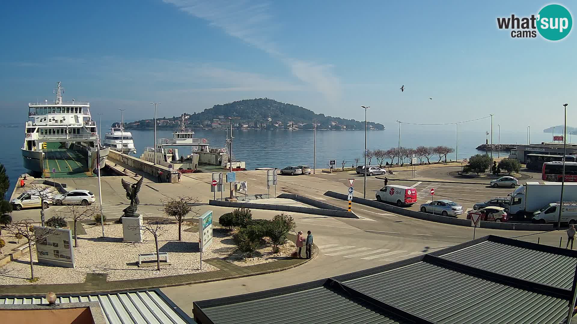 Cámara web UGLJAN – Transportar de Preko a Zadar