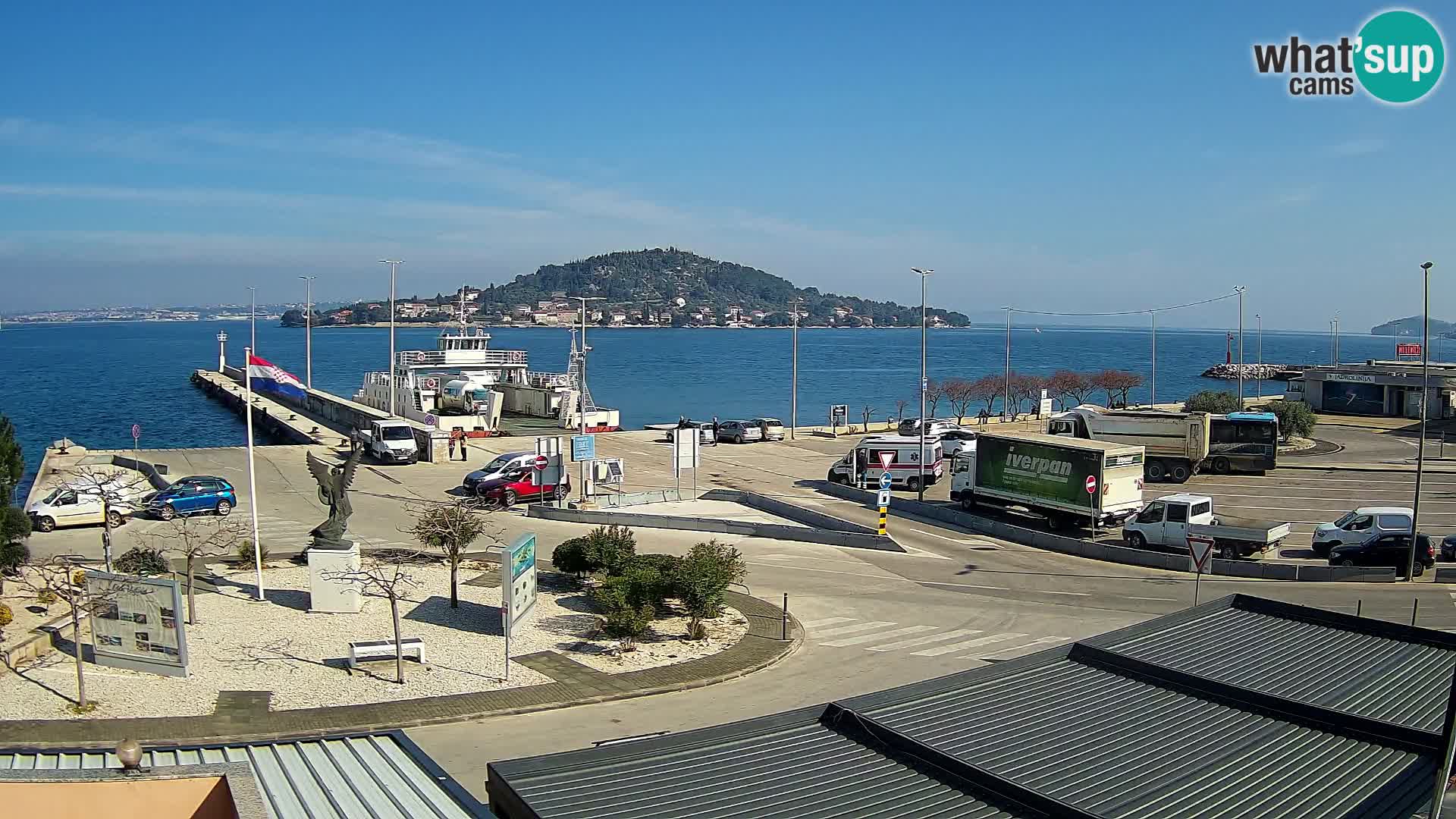 Cámara web UGLJAN – Transportar de Preko a Zadar