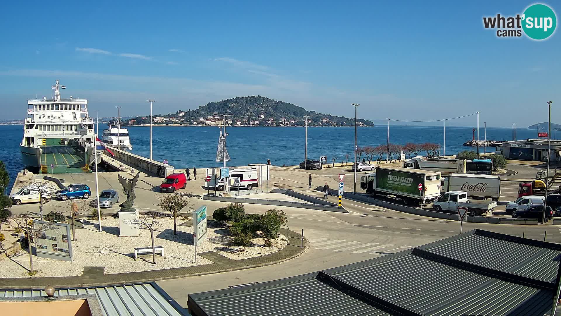 Web cam UGLJAN – Ferry de Preko à Zadar