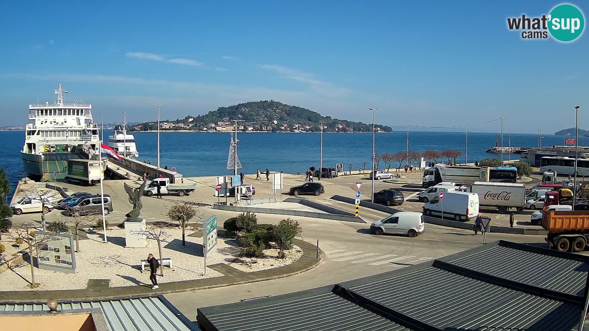 Web cam UGLJAN – Ferry de Preko à Zadar