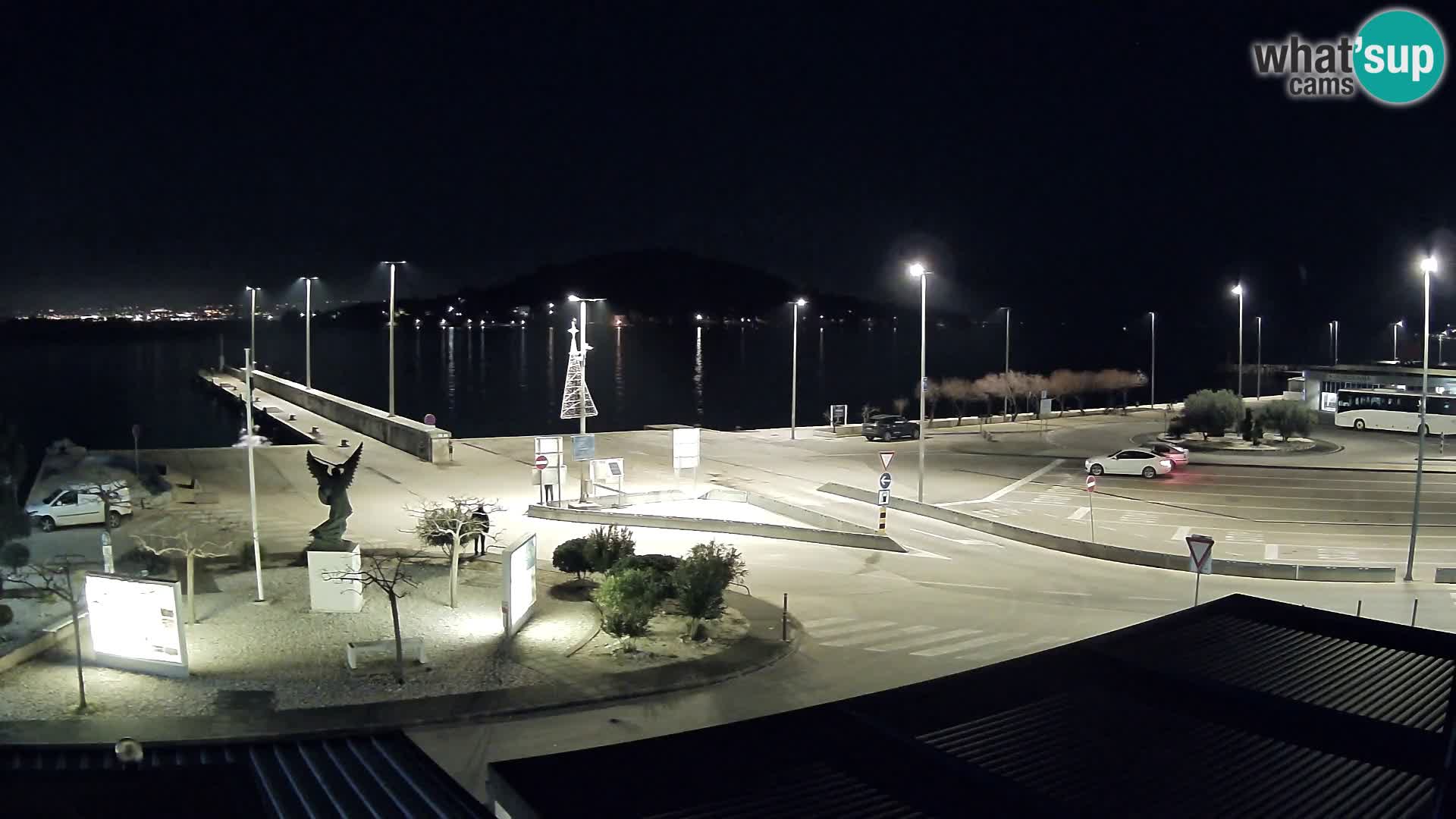 Web kamera Ugljan – Preko trajekt za Zadar