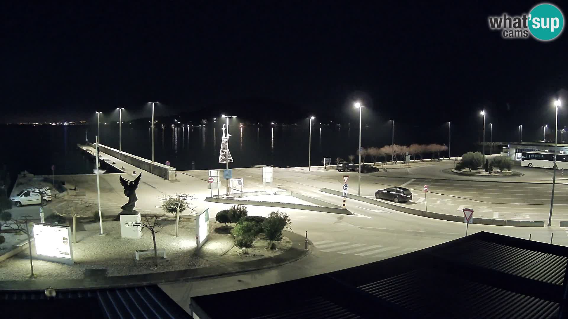 Webcam Ugliano – terminal traghetto da Preko a Zara