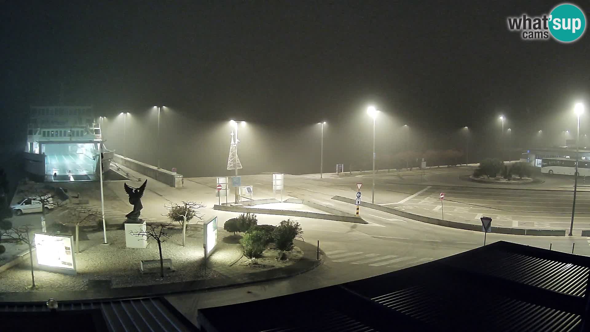 Webcam Ugliano – terminal traghetto da Preko a Zara