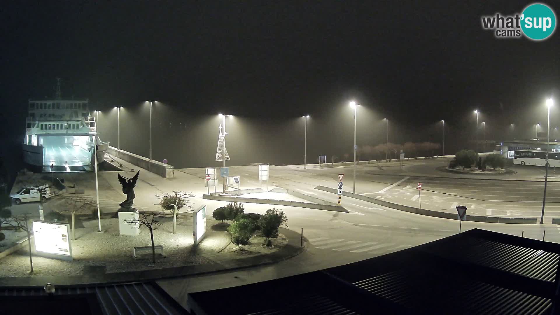 Webcam Ugliano – terminal traghetto da Preko a Zara