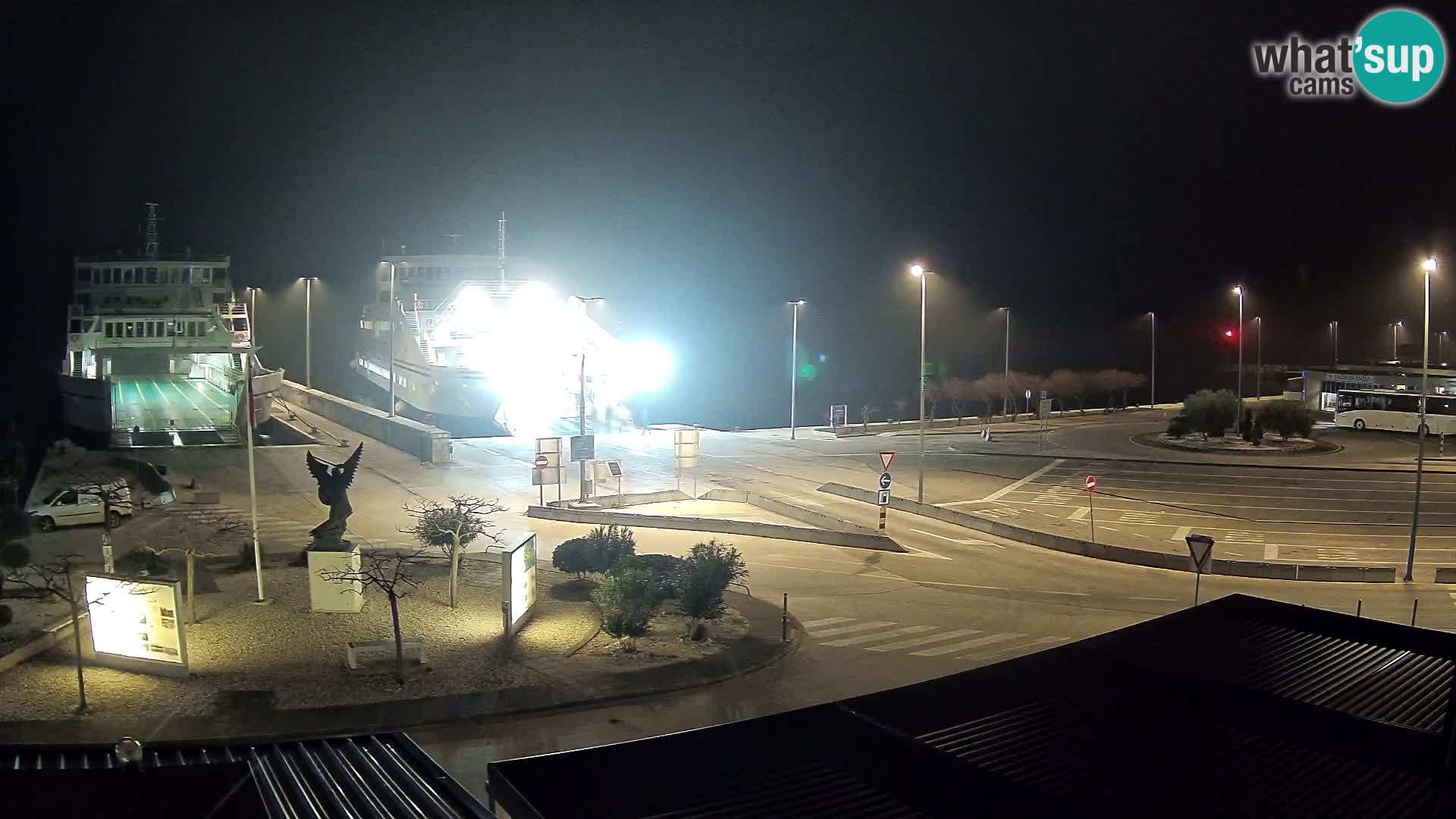 Webcam Ugliano – terminal traghetto da Preko a Zara