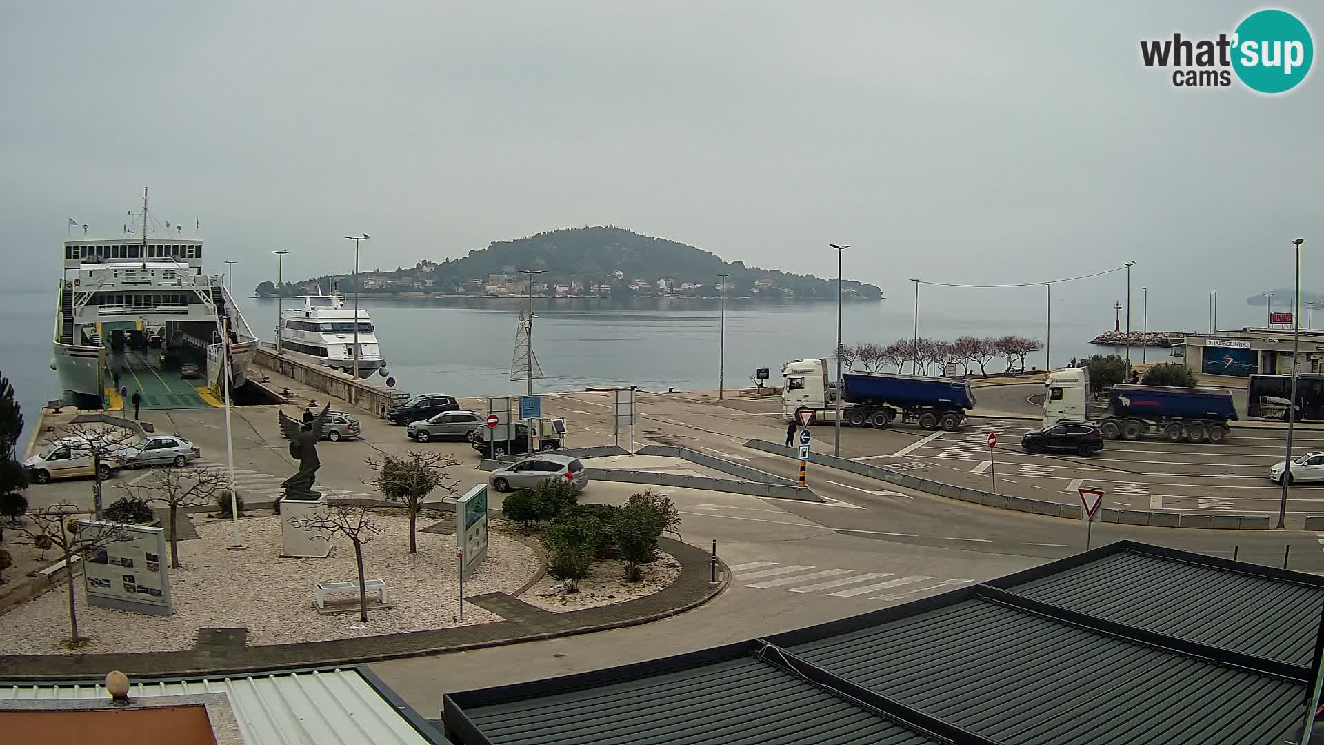 Web cam UGLJAN – Ferry de Preko à Zadar