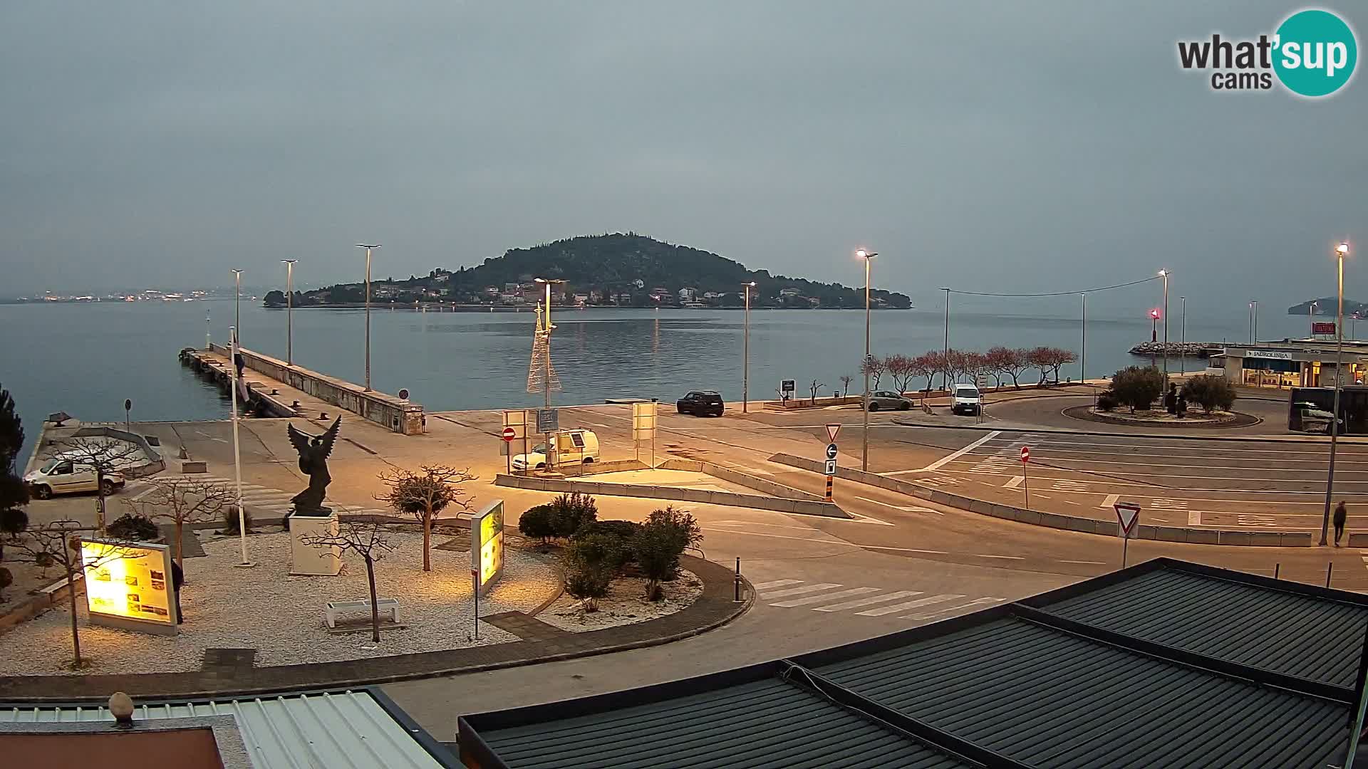 Spletna kamera Ugljan – trajekt Preko – Zadar