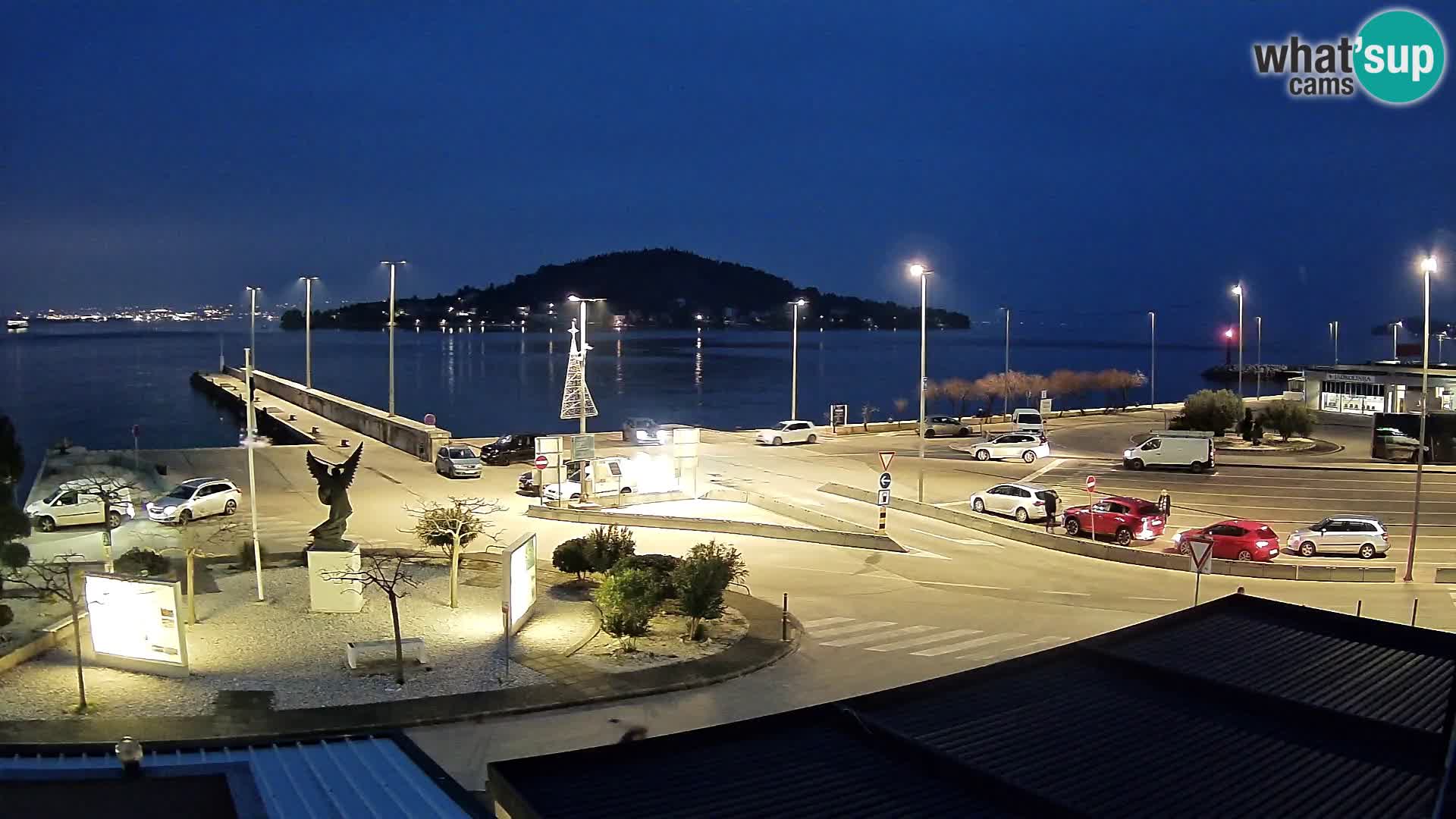 Webcam Ugliano – terminal traghetto da Preko a Zara