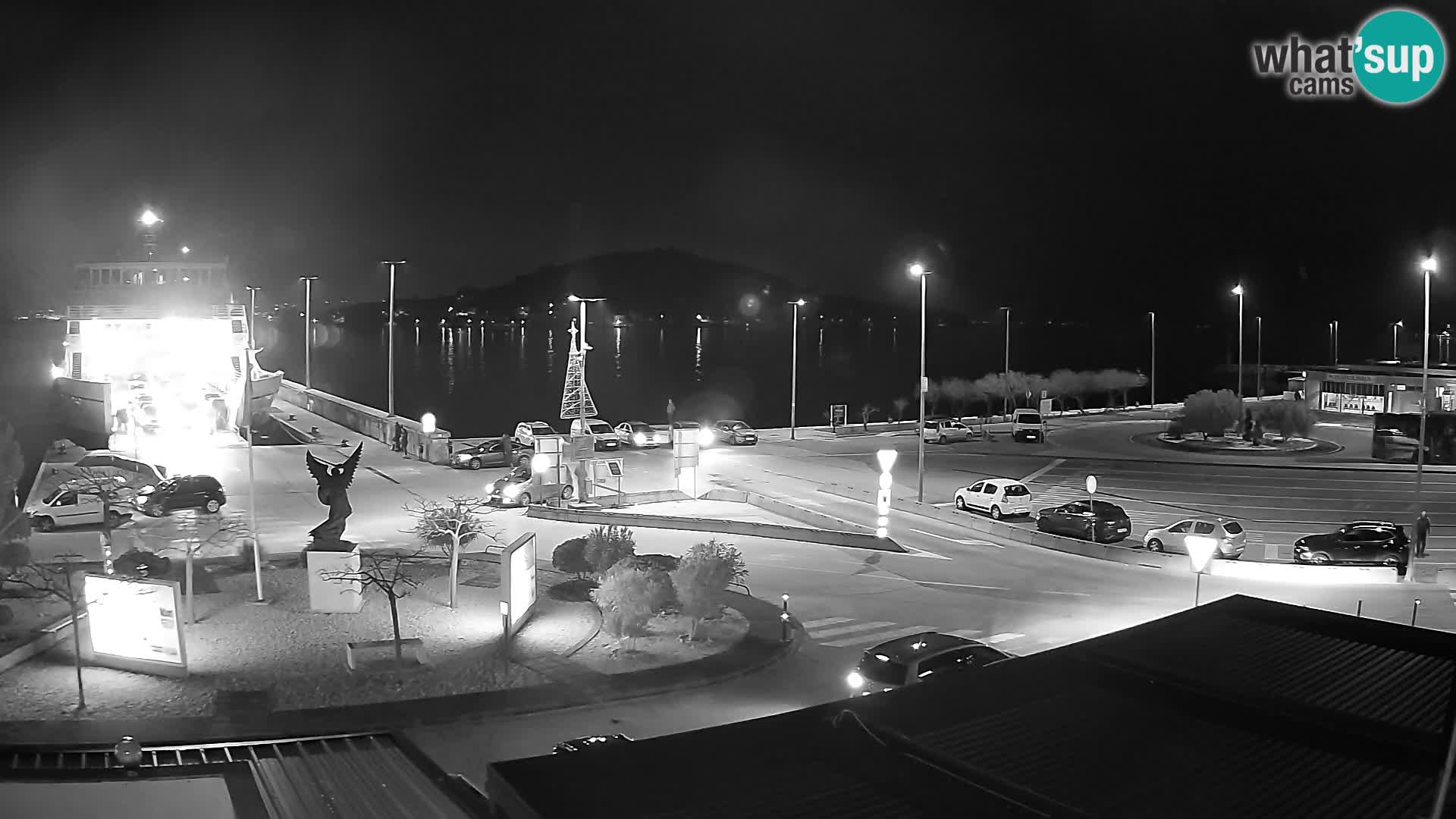 Webcam Ugliano – terminal traghetto da Preko a Zara