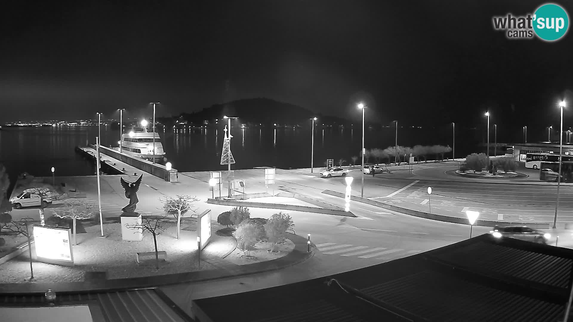 Webcam Ugliano – terminal traghetto da Preko a Zara