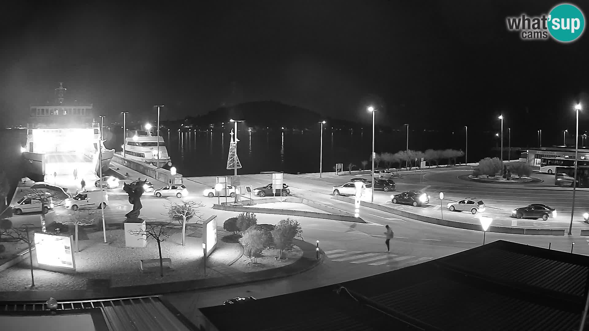 Webcam Ugliano – terminal traghetto da Preko a Zara