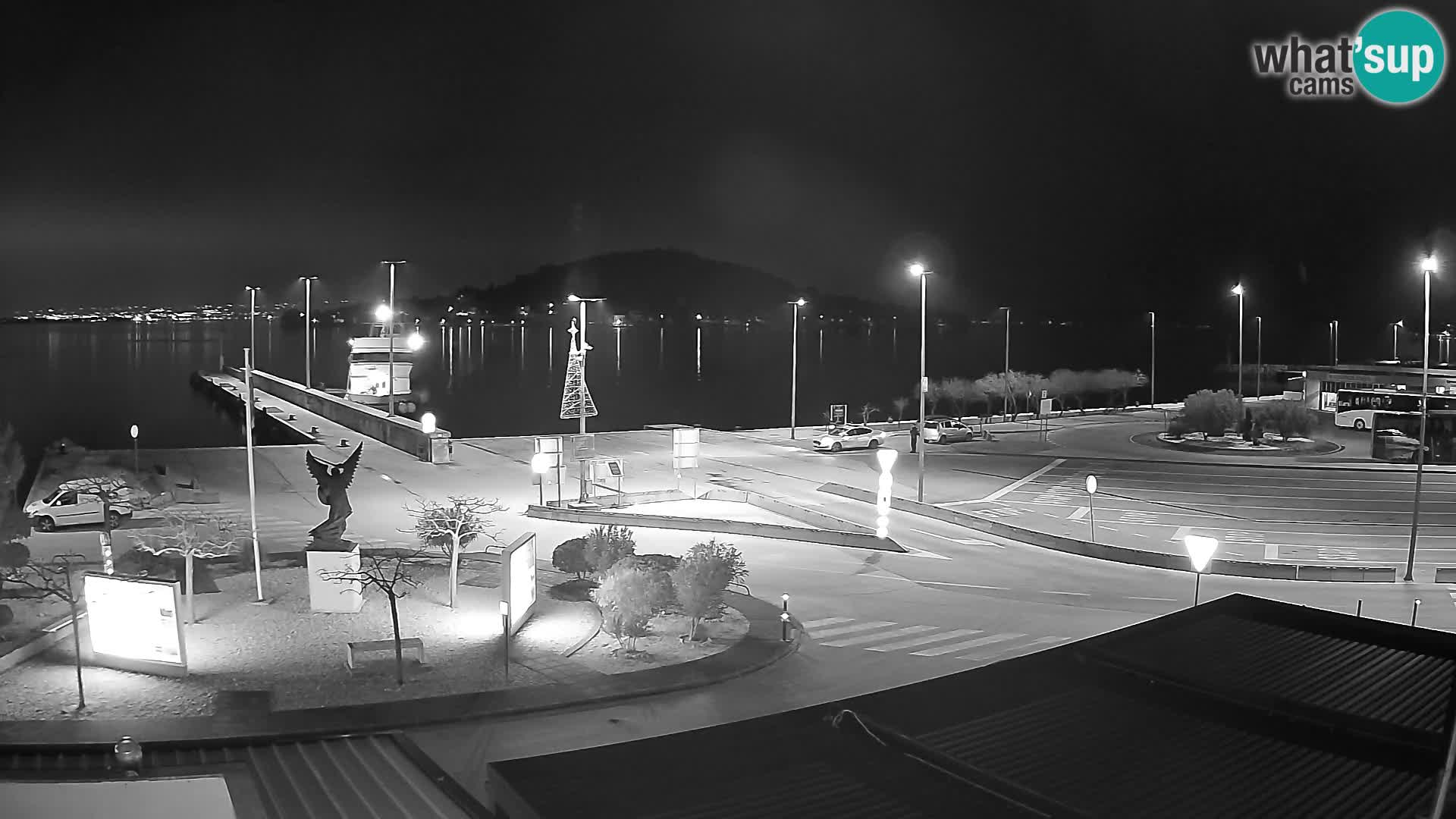 Webcam Ugliano – terminal traghetto da Preko a Zara