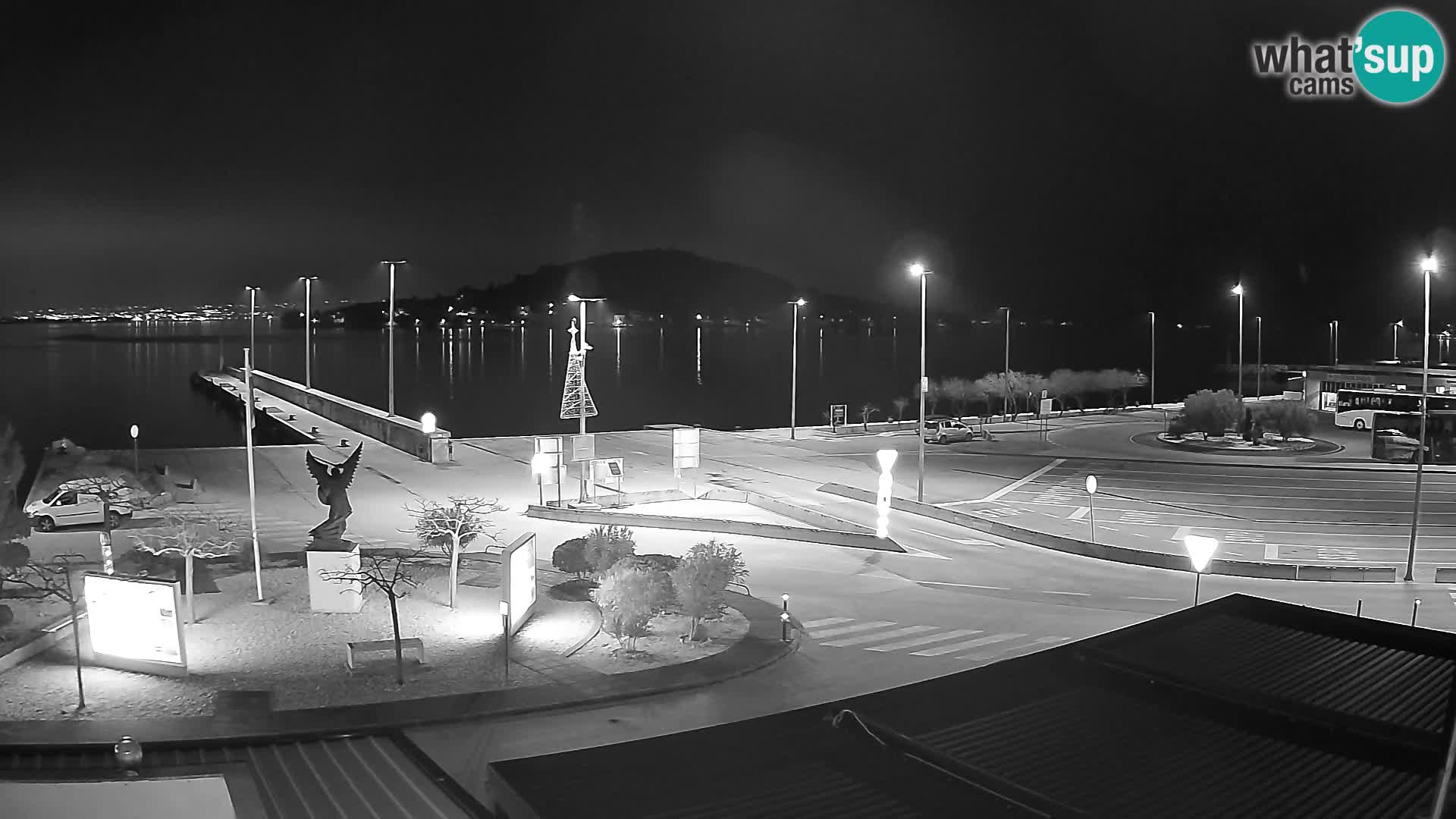 Spletna kamera Ugljan – trajekt Preko – Zadar