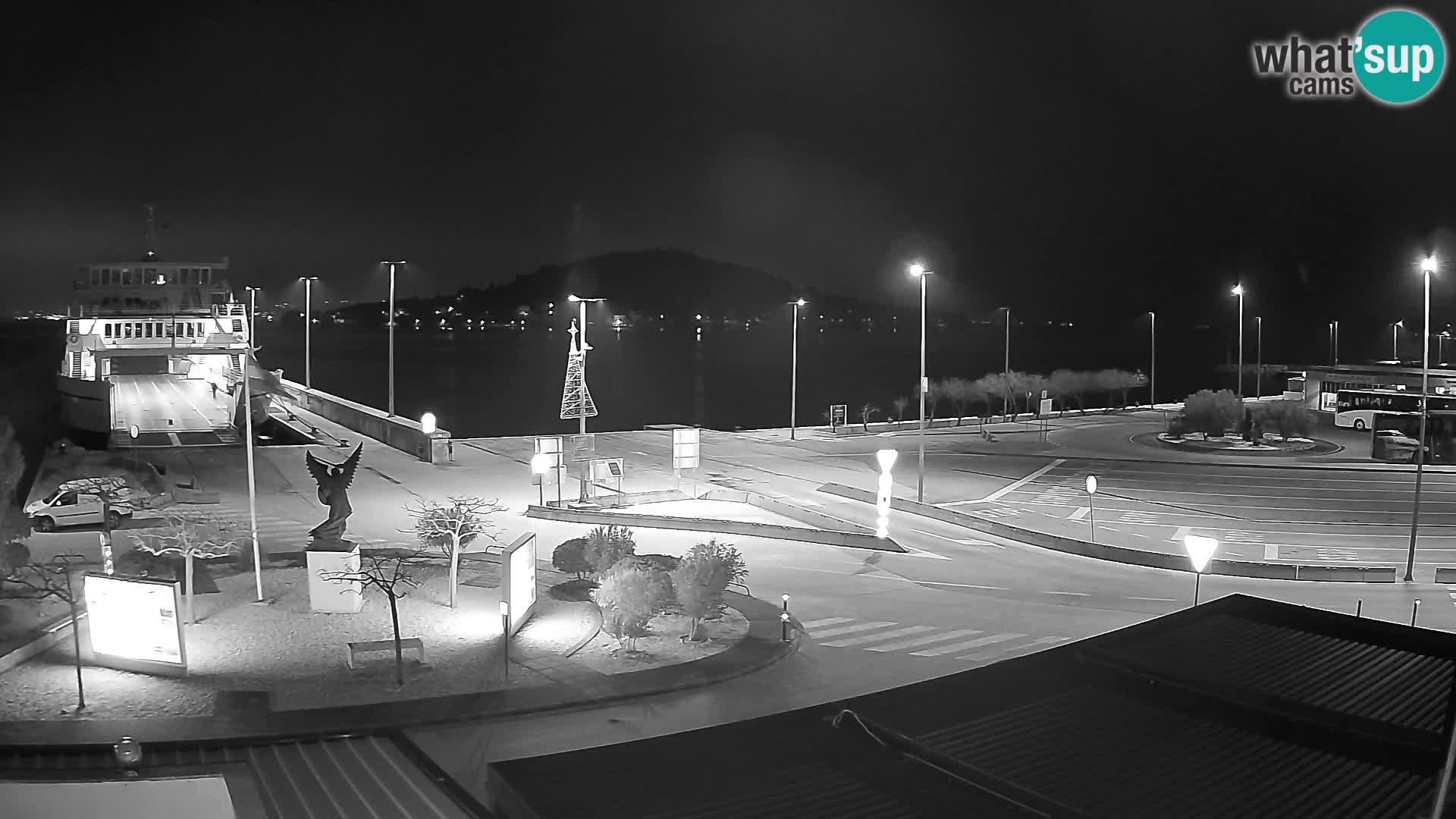 Spletna kamera Ugljan – trajekt Preko – Zadar