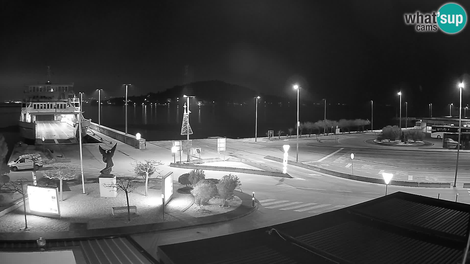 Webcam Ugliano – terminal traghetto da Preko a Zara