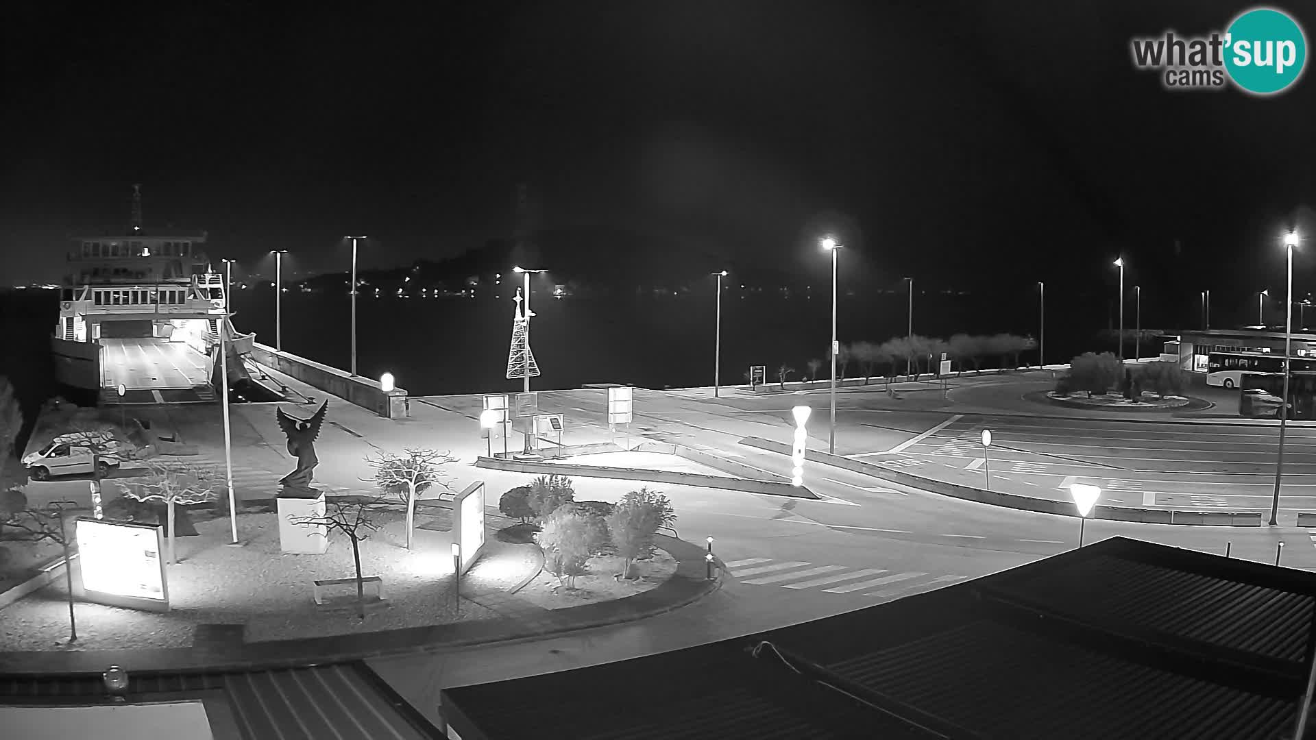 Spletna kamera Ugljan – trajekt Preko – Zadar