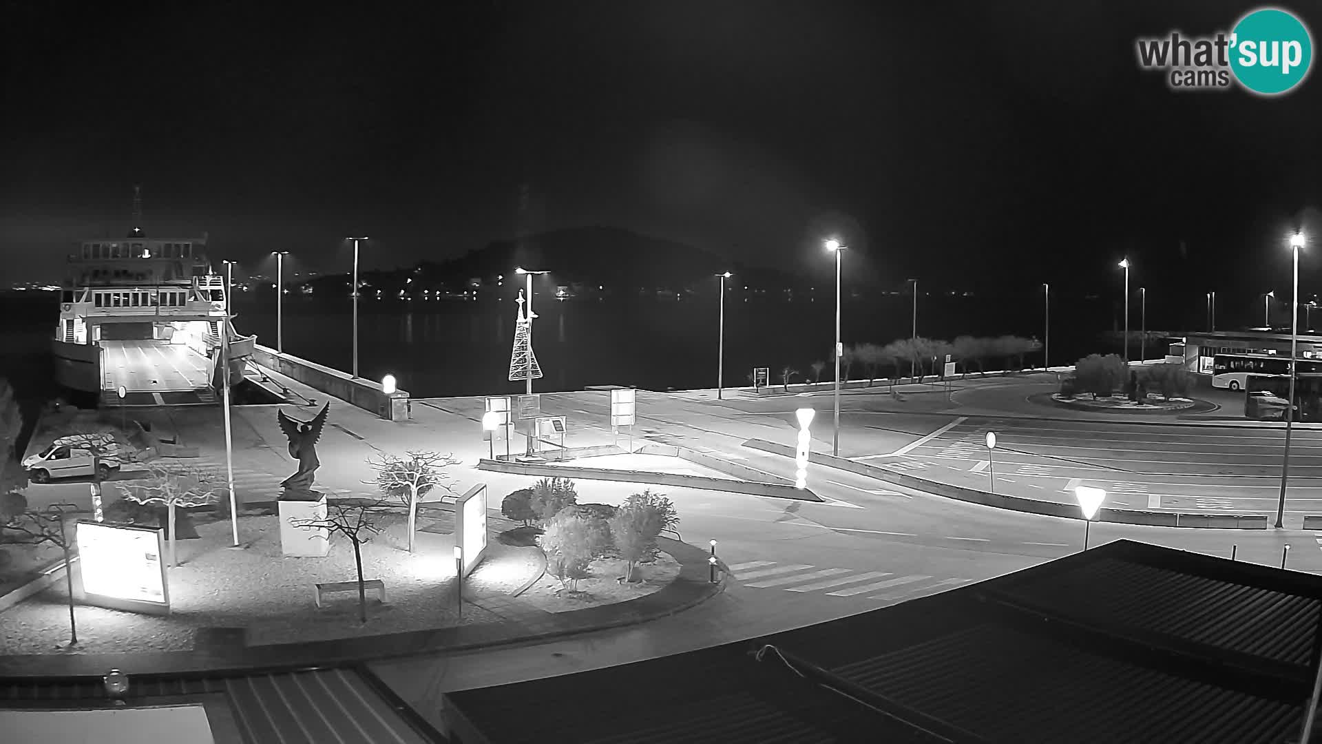 Spletna kamera Ugljan – trajekt Preko – Zadar