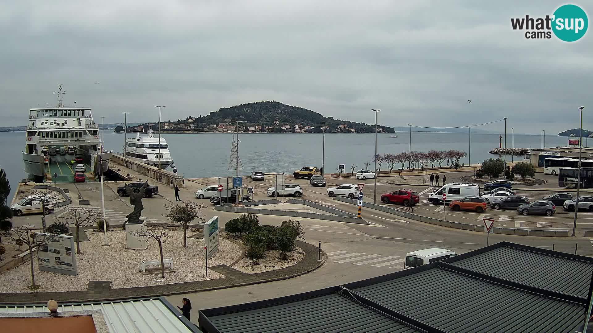 Web cam UGLJAN – Ferry de Preko à Zadar