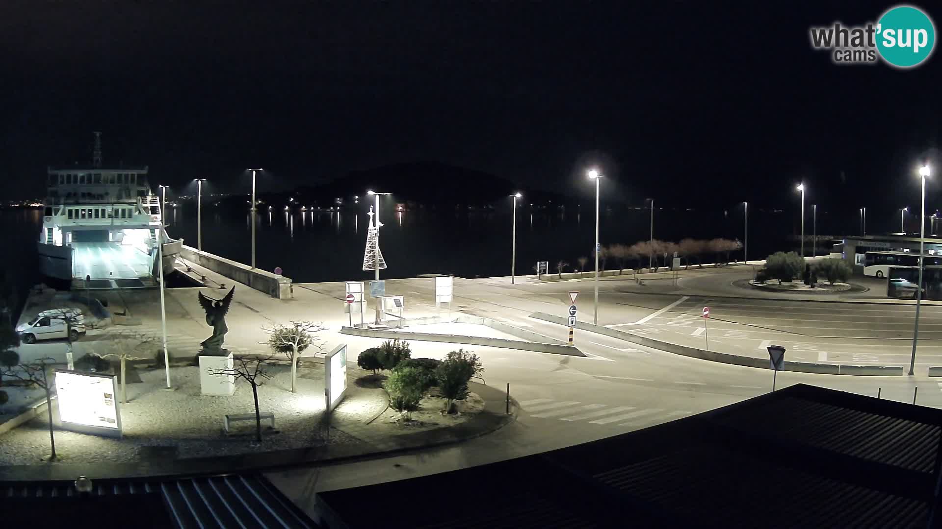 Spletna kamera Ugljan – trajekt Preko – Zadar