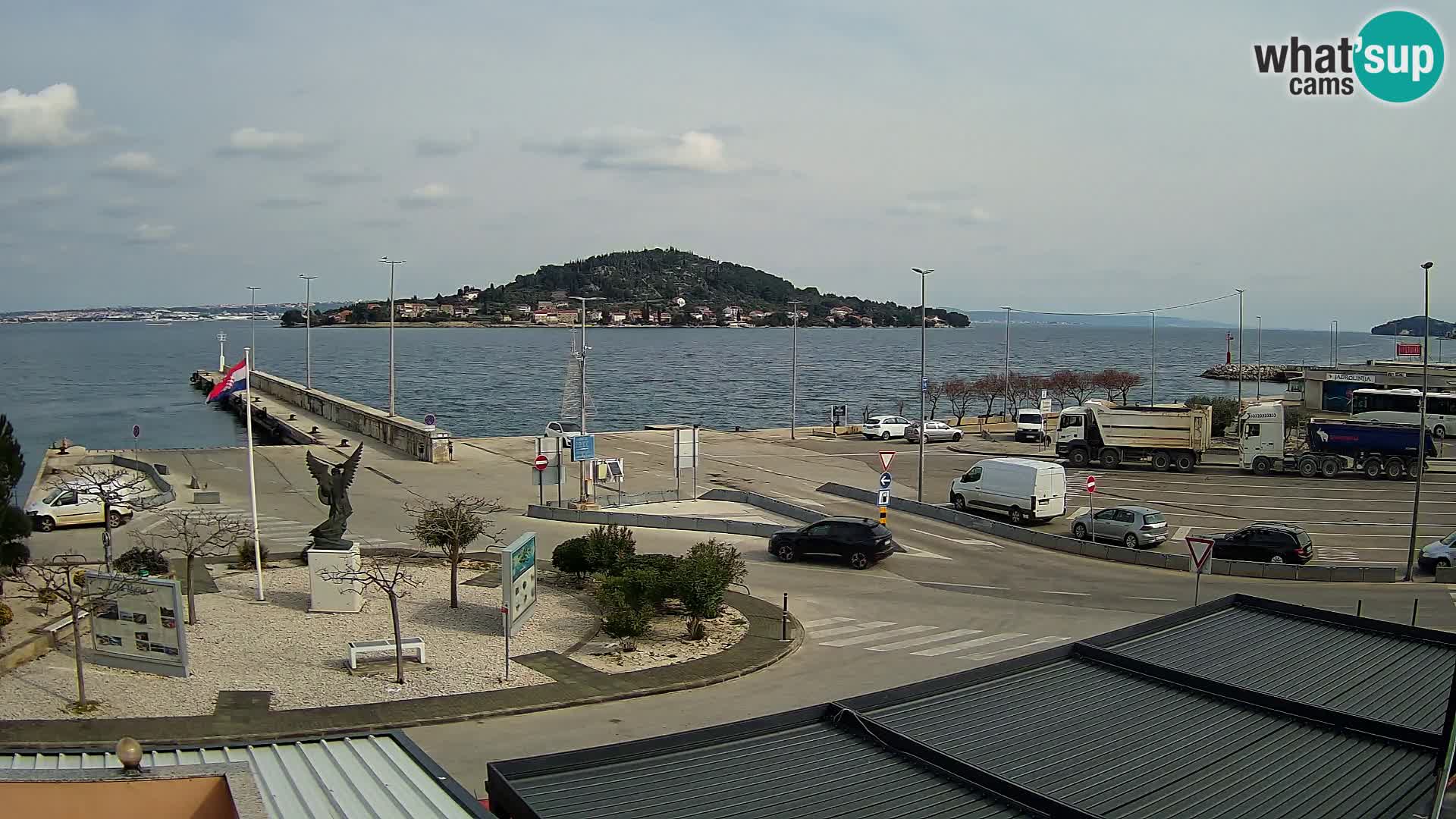 Web cam UGLJAN – Ferry de Preko à Zadar