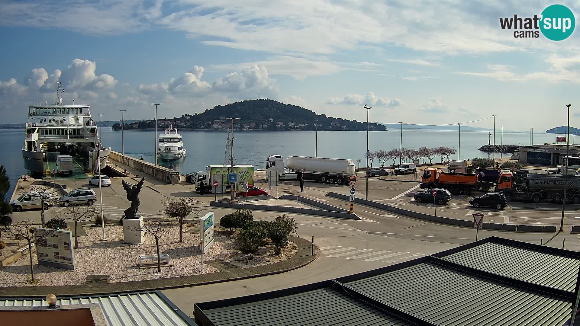 Cámara web UGLJAN – Transportar de Preko a Zadar