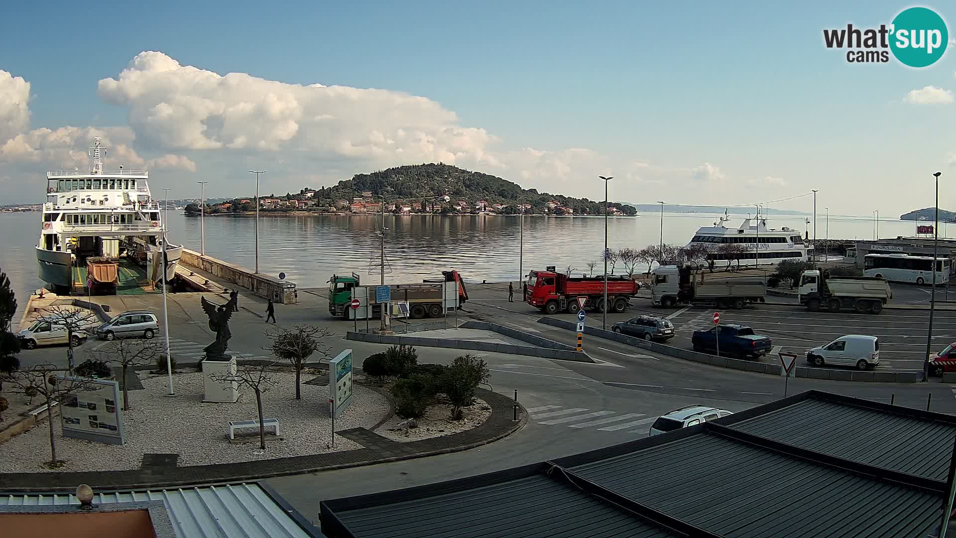 Cámara web UGLJAN – Transportar de Preko a Zadar