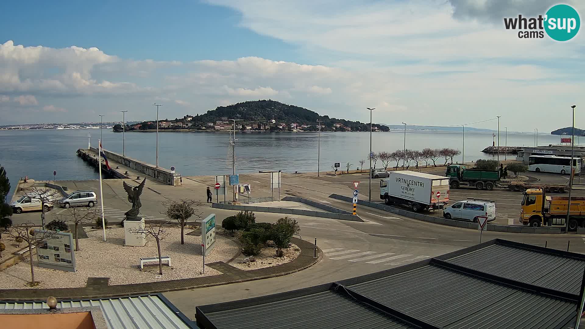 Web cam UGLJAN – Ferry de Preko à Zadar