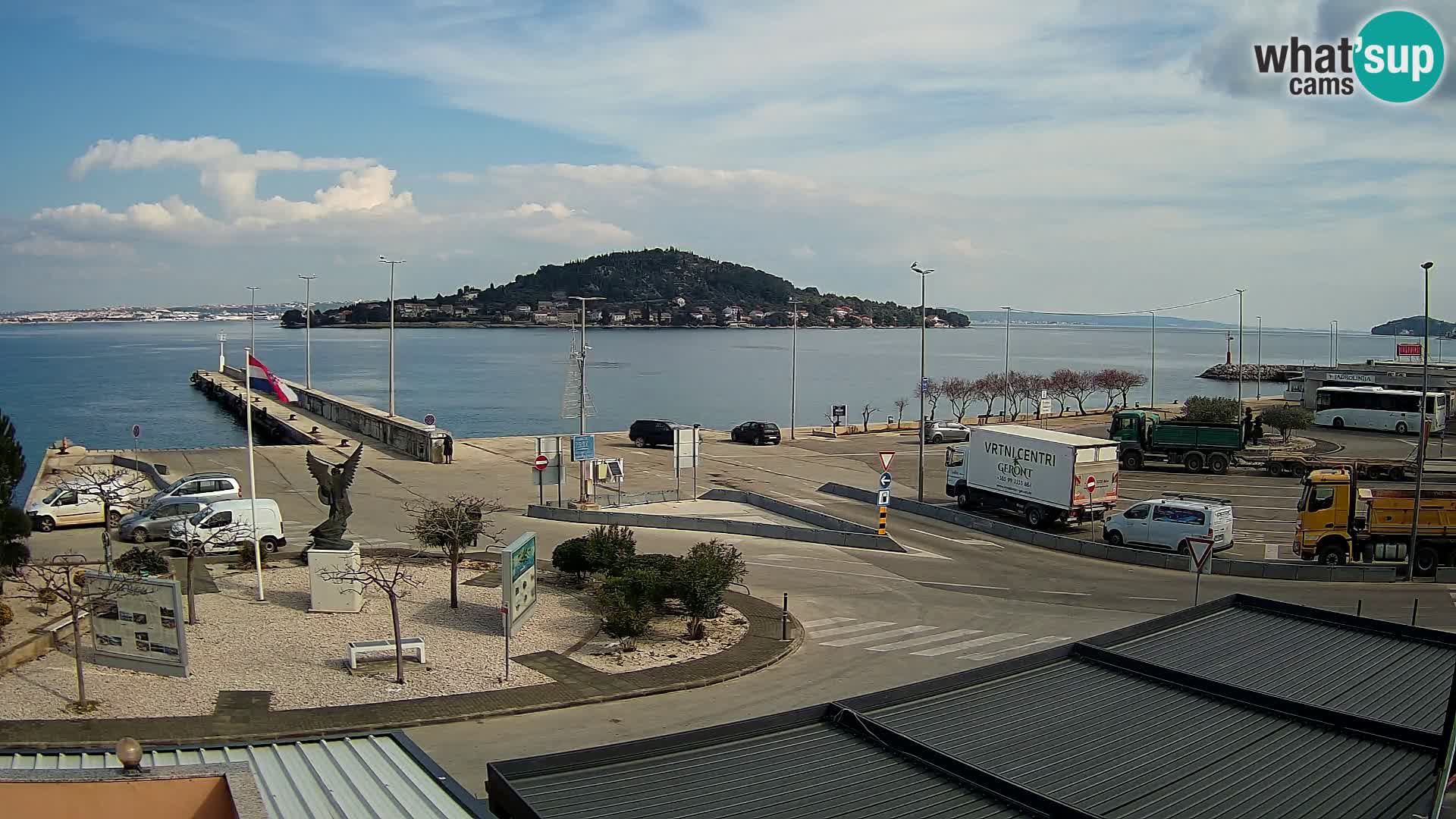 UGLJAN Webcam – Preko-Fähre nach Zadar