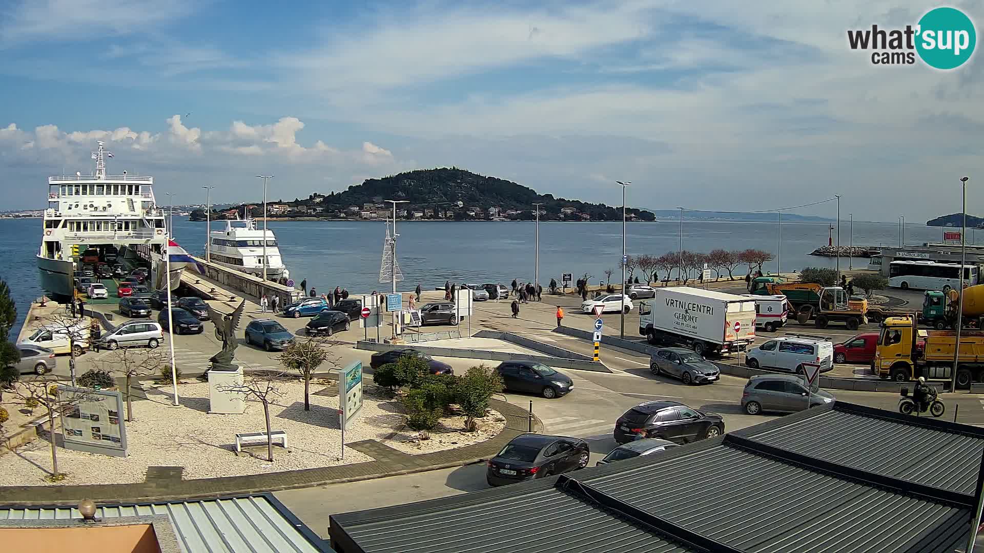 UGLJAN Webcam – Preko-Fähre nach Zadar
