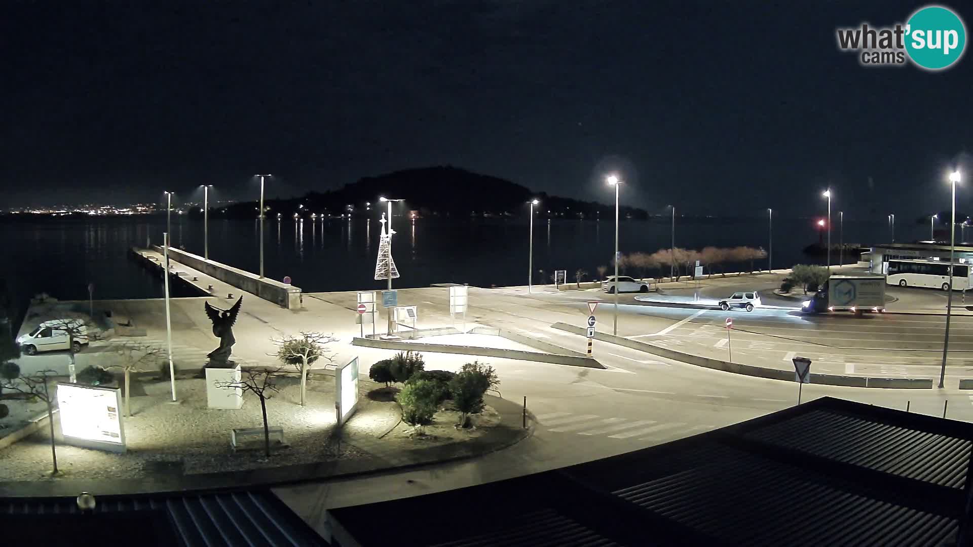 Webcam Ugliano – terminal traghetto da Preko a Zara