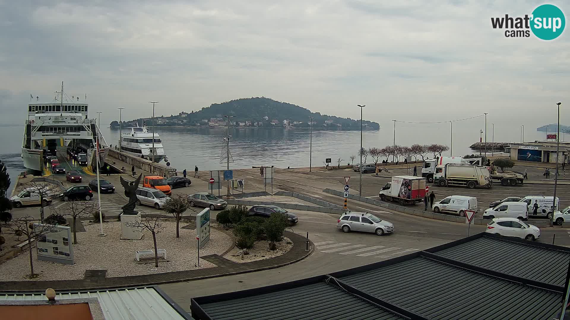 Web cam UGLJAN – Ferry de Preko à Zadar