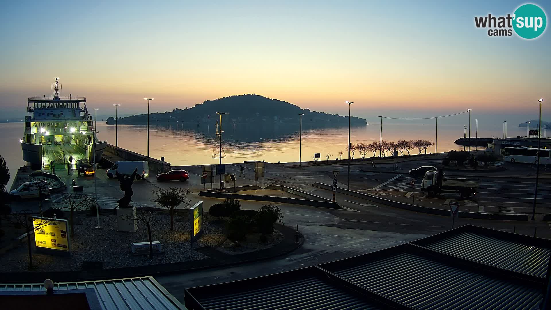 UGLJAN Webcam – Preko-Fähre nach Zadar