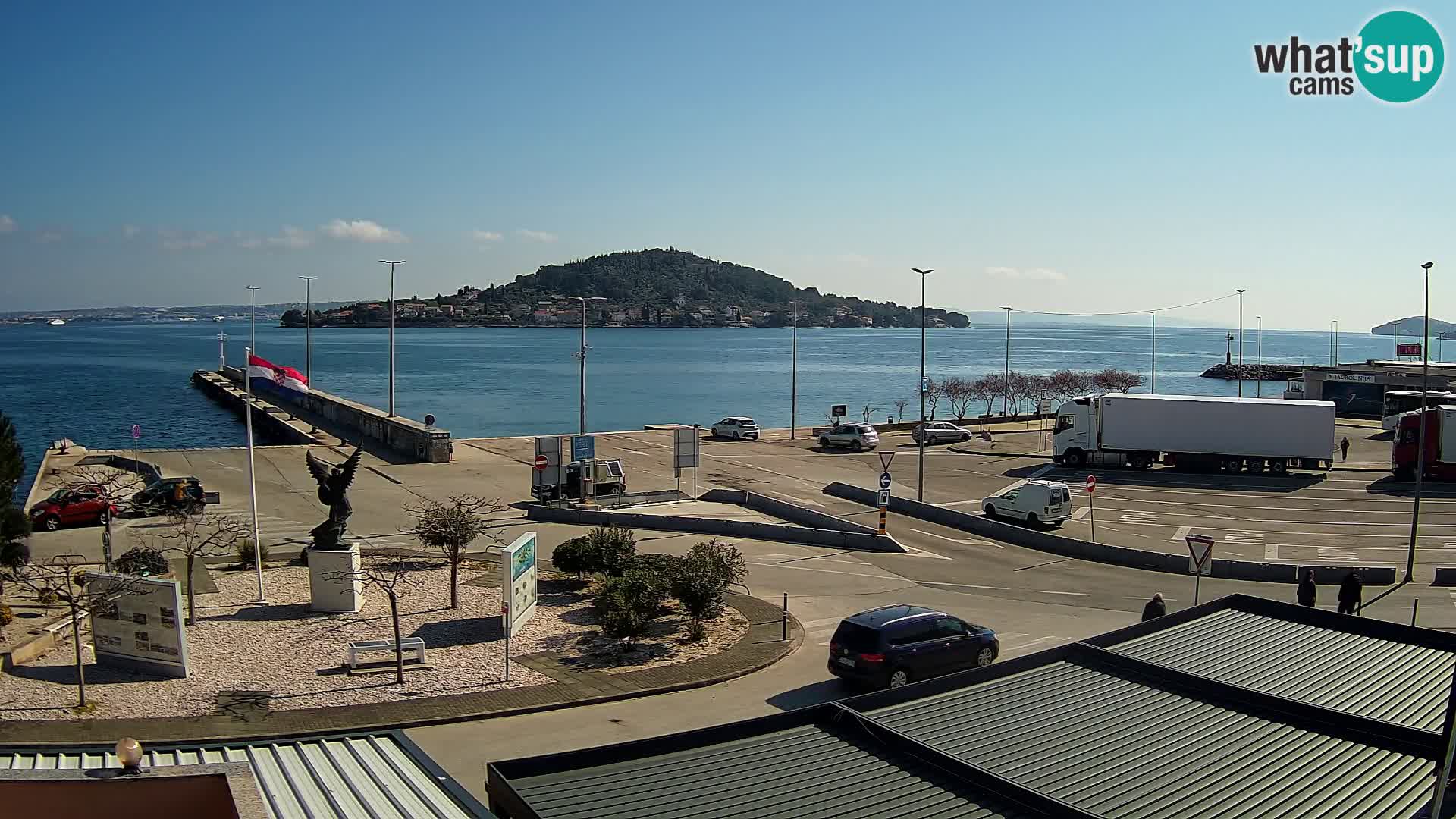 Web cam UGLJAN – Ferry de Preko à Zadar