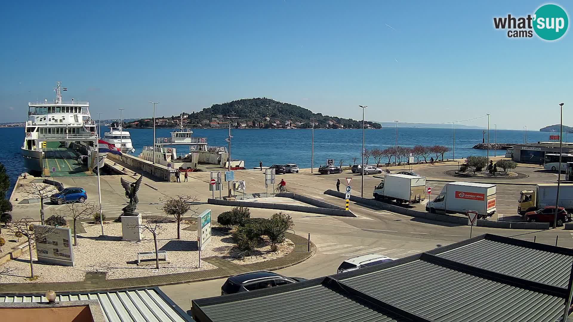 Cámara web UGLJAN – Transportar de Preko a Zadar