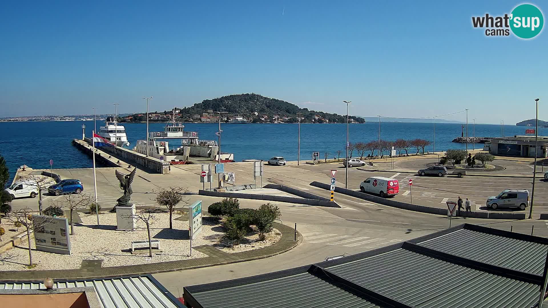 Cámara web UGLJAN – Transportar de Preko a Zadar