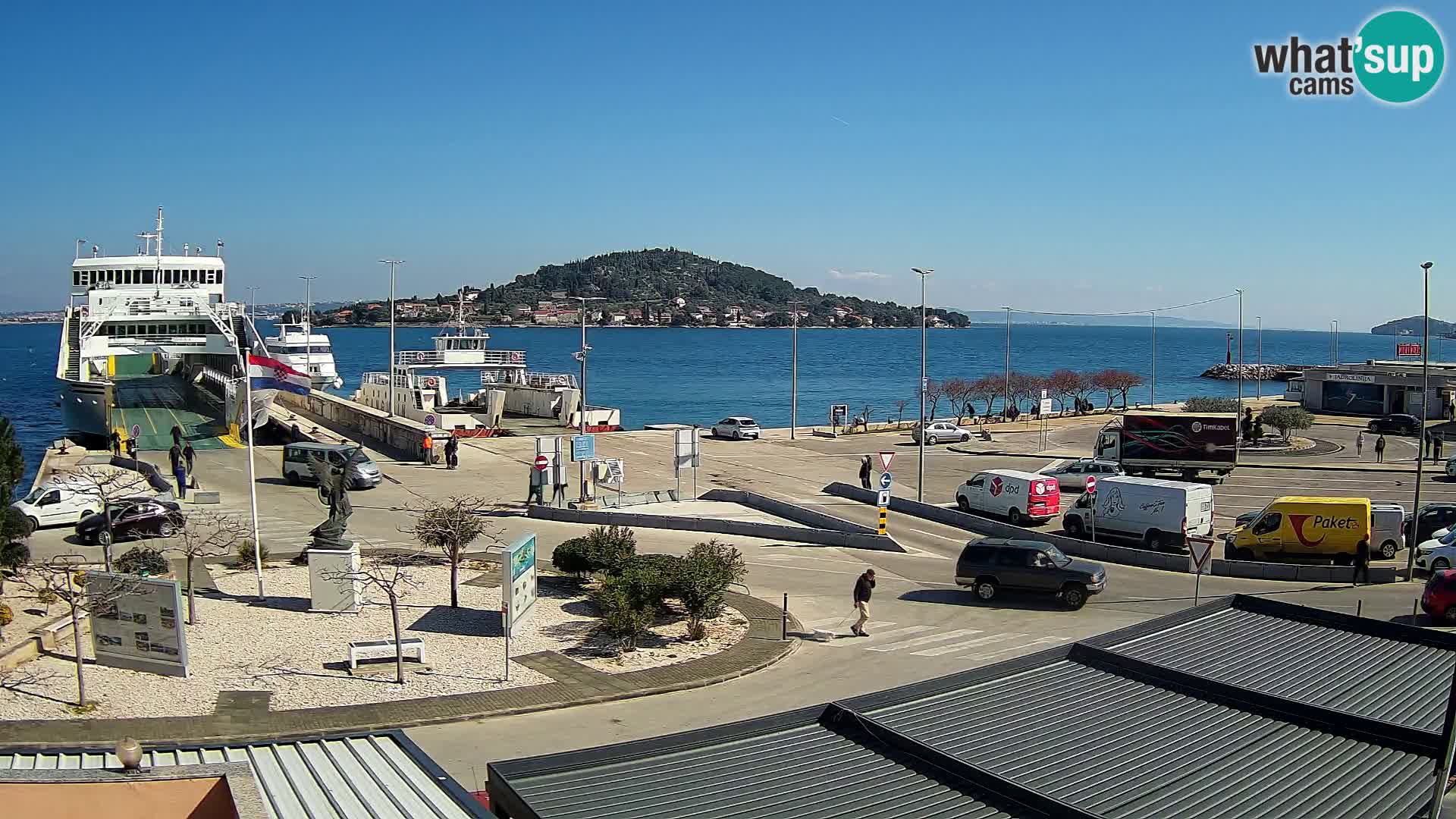 UGLJAN Webcam – Preko-Fähre nach Zadar