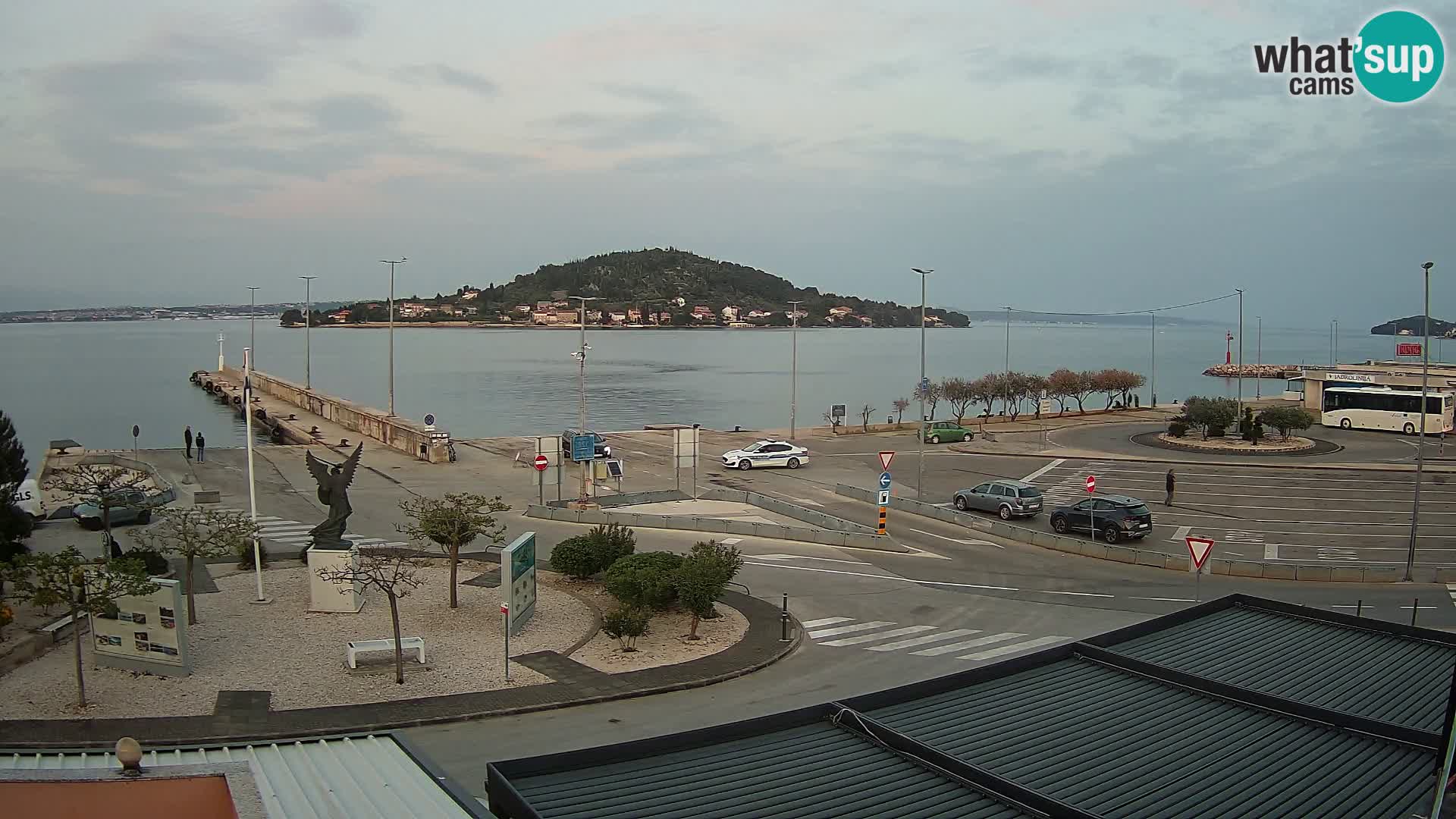 Webcam Ugljan – Preko Ferry to Zadar