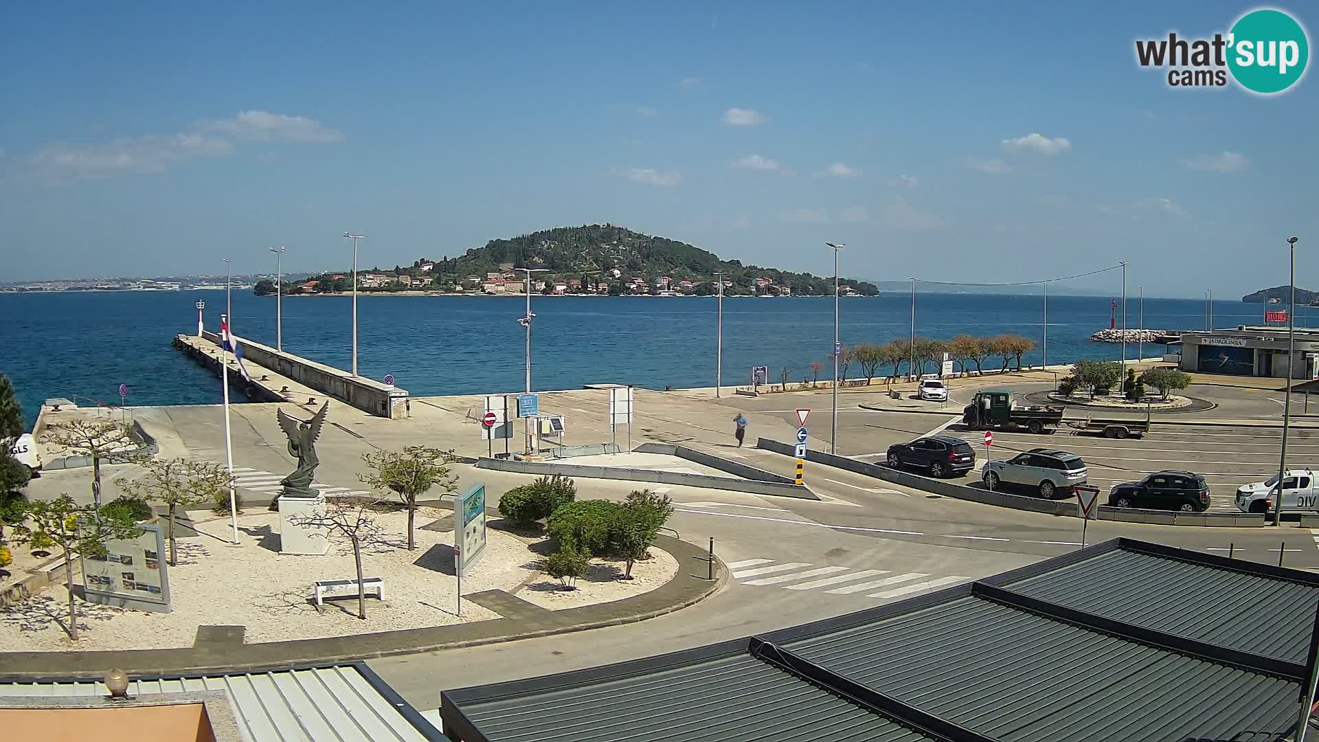 Web cam UGLJAN – Ferry de Preko à Zadar