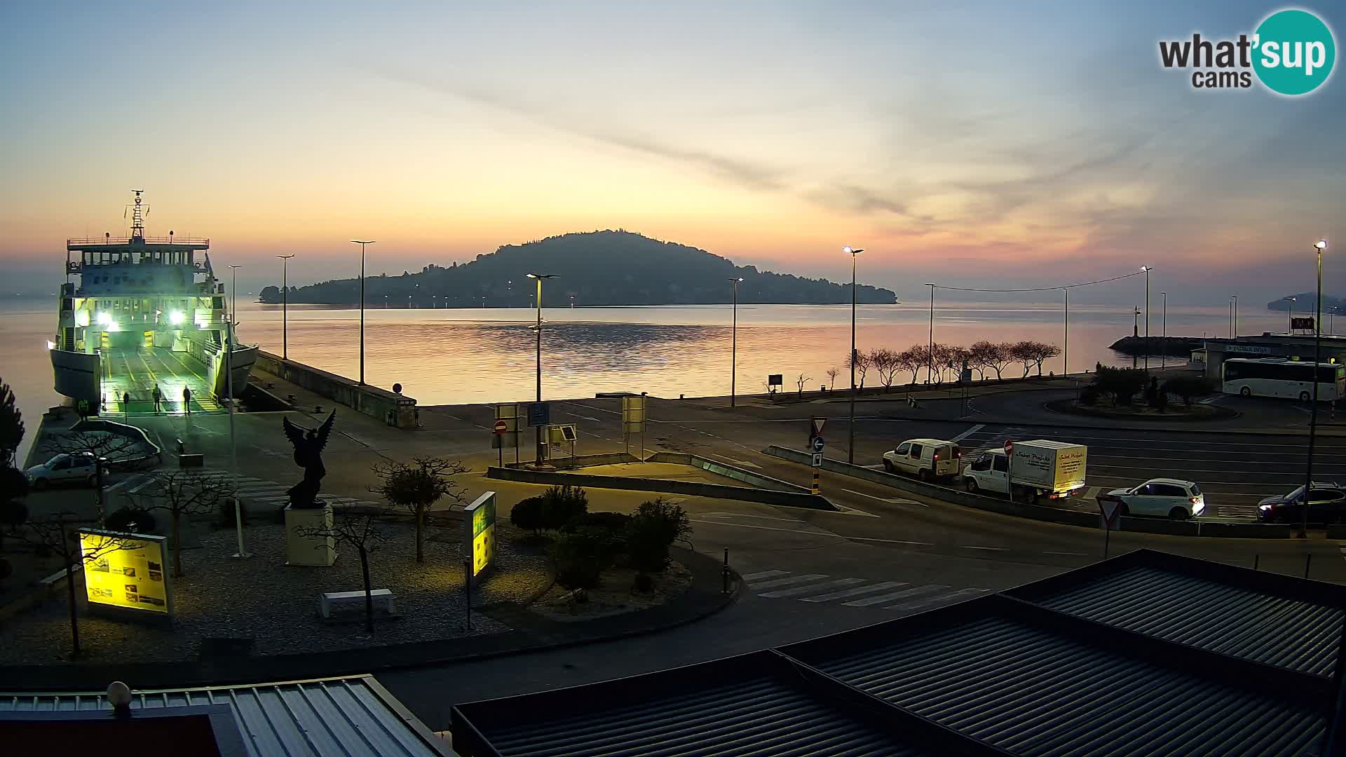 Cámara web UGLJAN – Transportar de Preko a Zadar