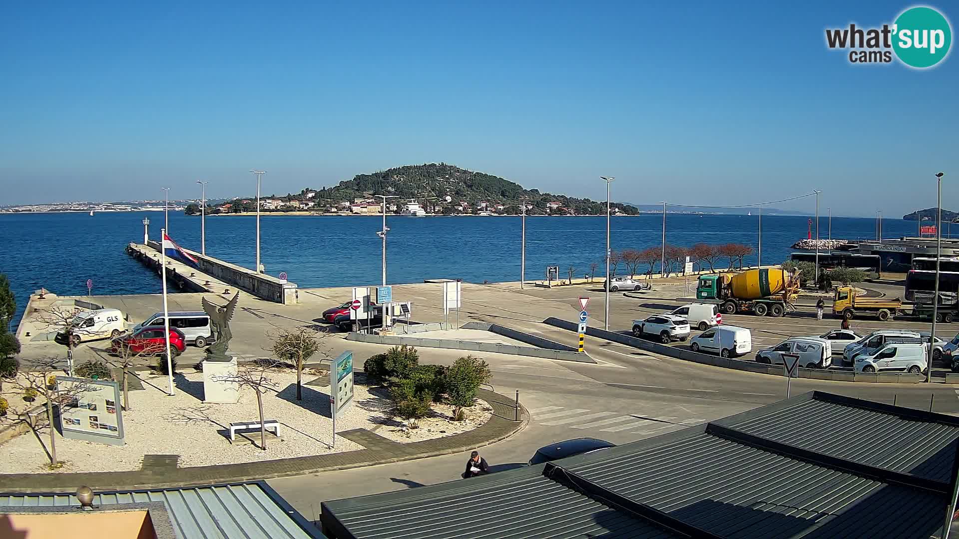 Web cam UGLJAN – Ferry de Preko à Zadar