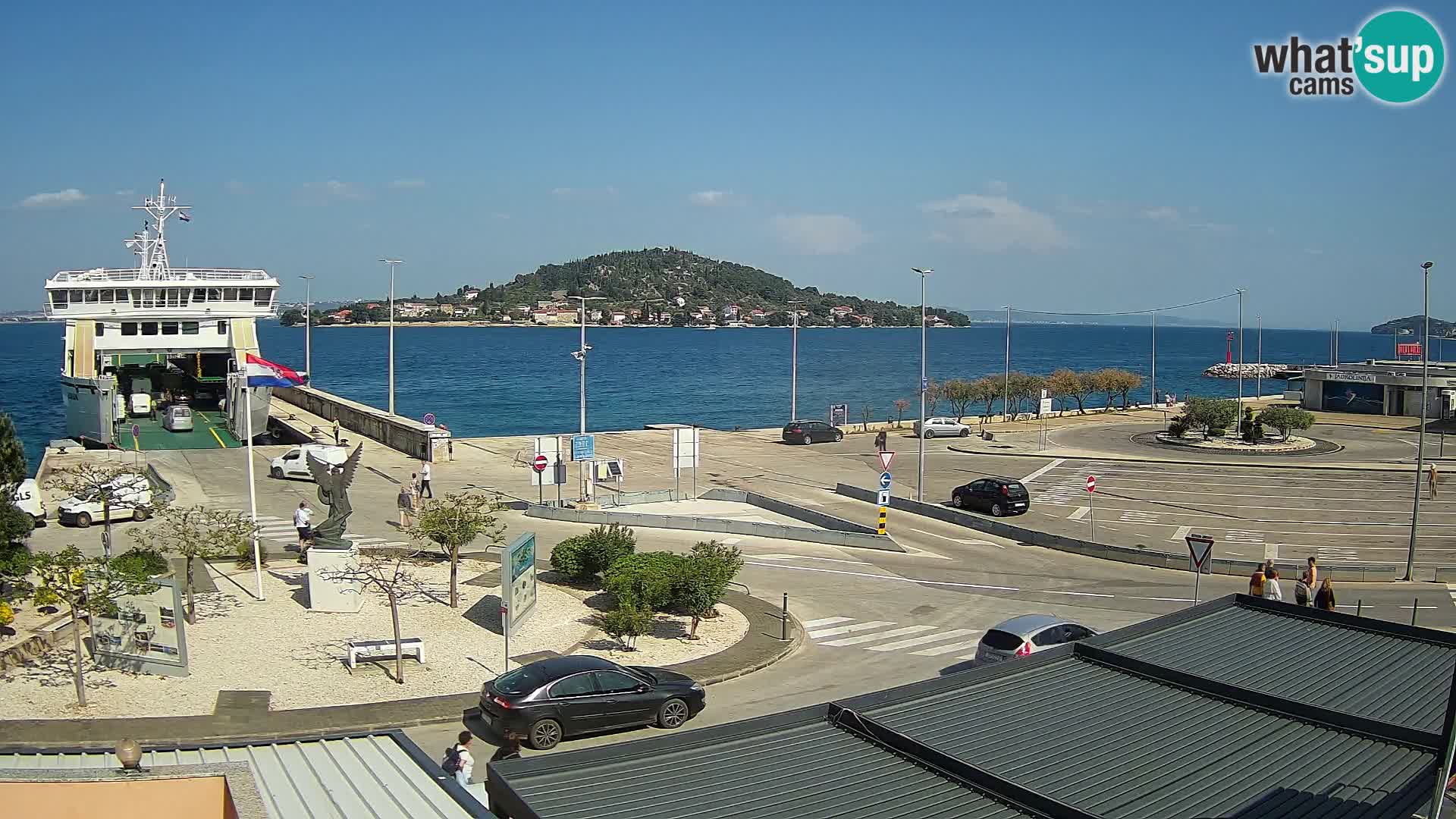 Cámara web UGLJAN – Transportar de Preko a Zadar