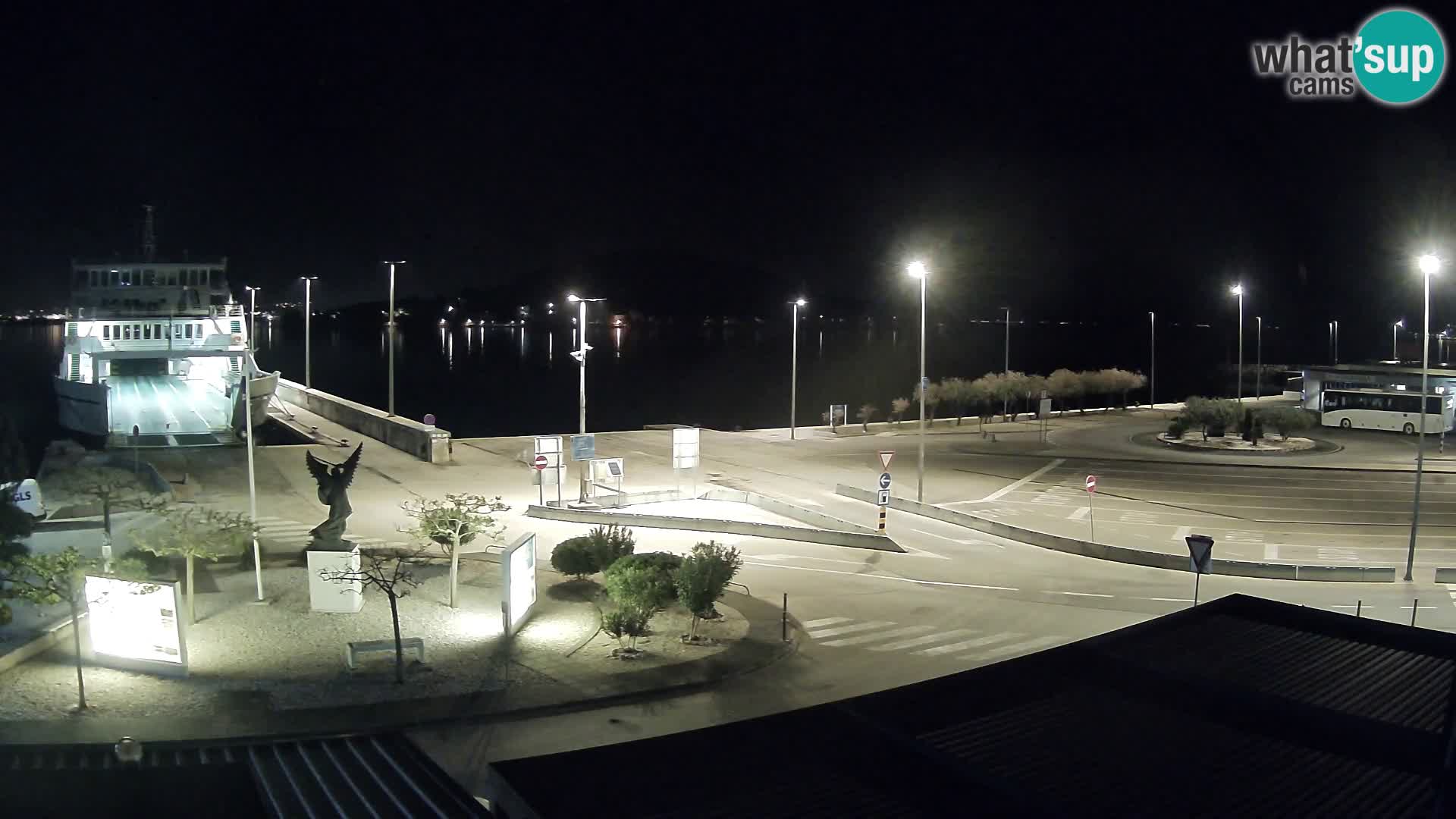 Webcam Ugliano – terminal traghetto da Preko a Zara