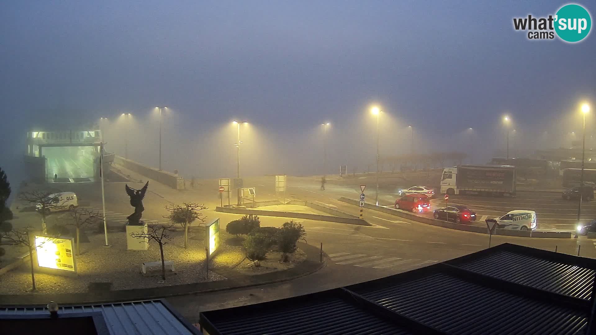 Web kamera Ugljan – Preko trajekt za Zadar