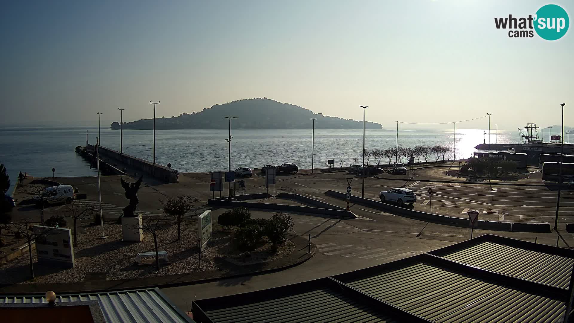 Web kamera Ugljan – Preko trajekt za Zadar