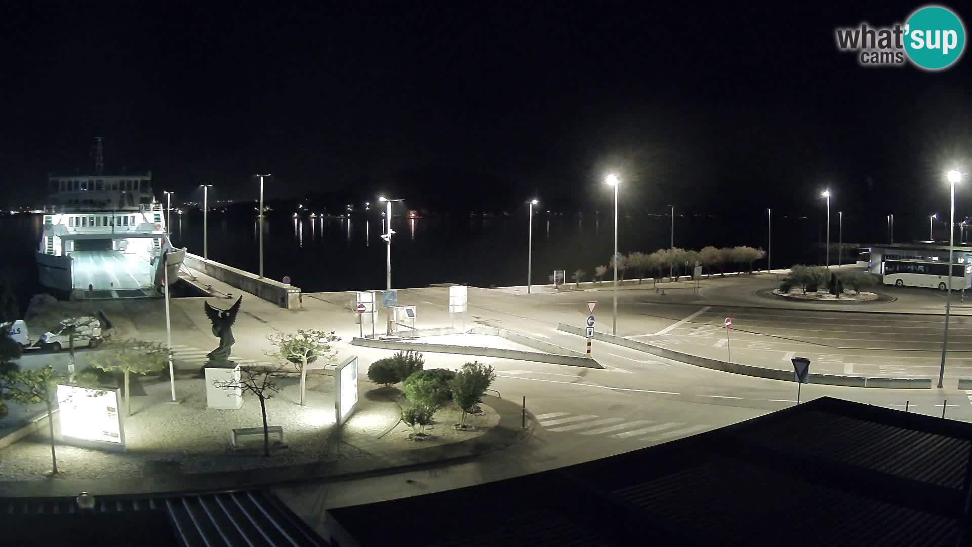 Web kamera Ugljan – Preko trajekt za Zadar