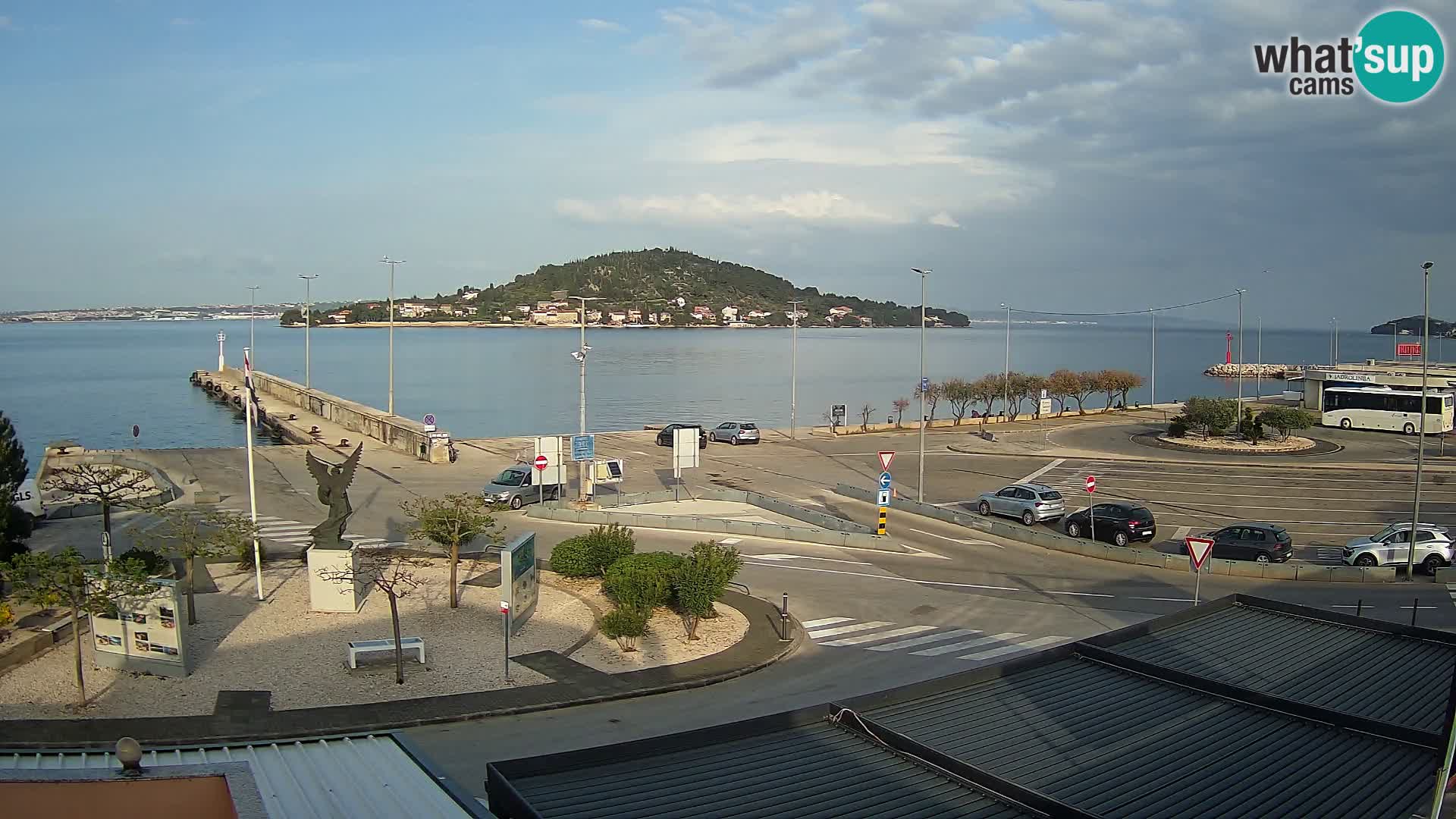 Cámara web UGLJAN – Transportar de Preko a Zadar