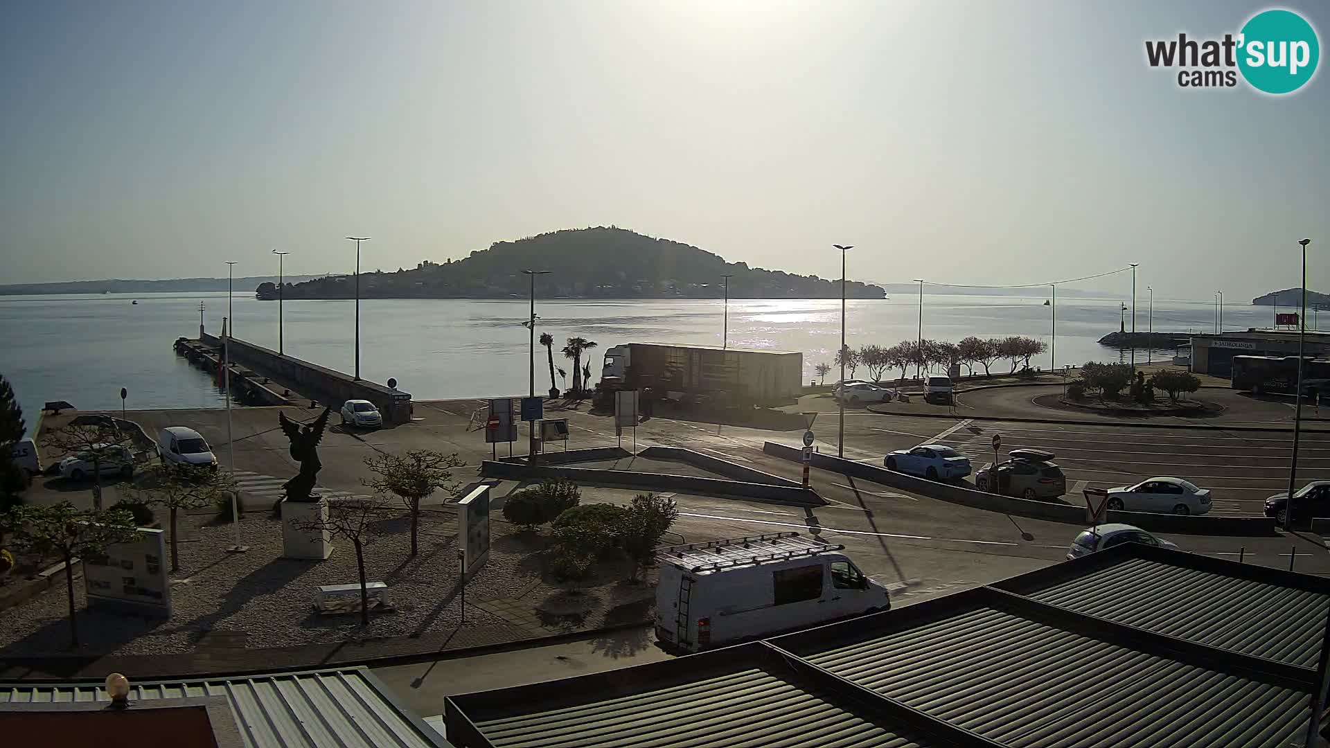 Spletna kamera Ugljan – trajekt Preko – Zadar